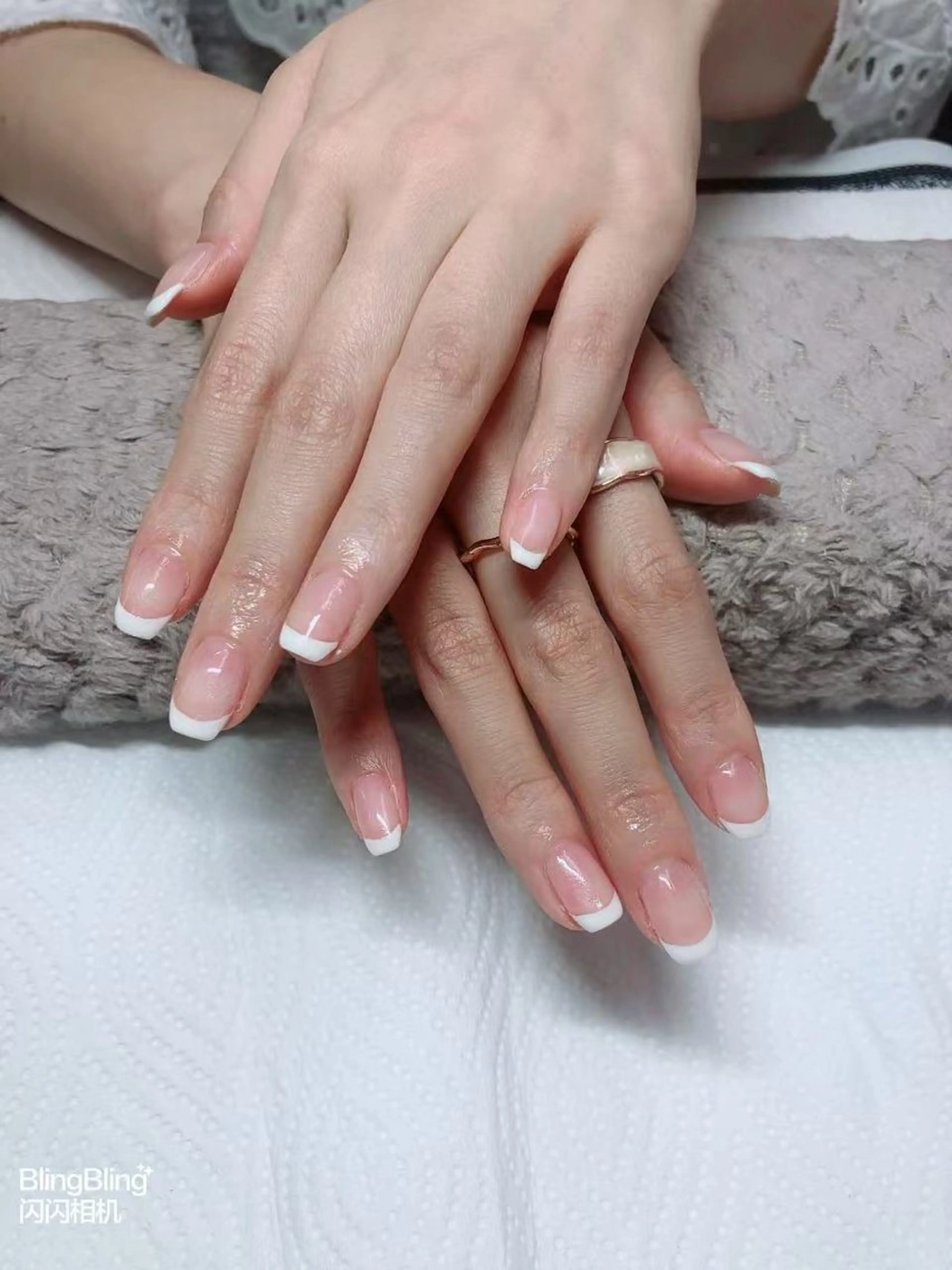 オフなし★ミニモ限定価格★フレンチor60分持ち込みアート2本＋ワンカラーorシンプルネイル➕500円パラジェル変更可能の写真