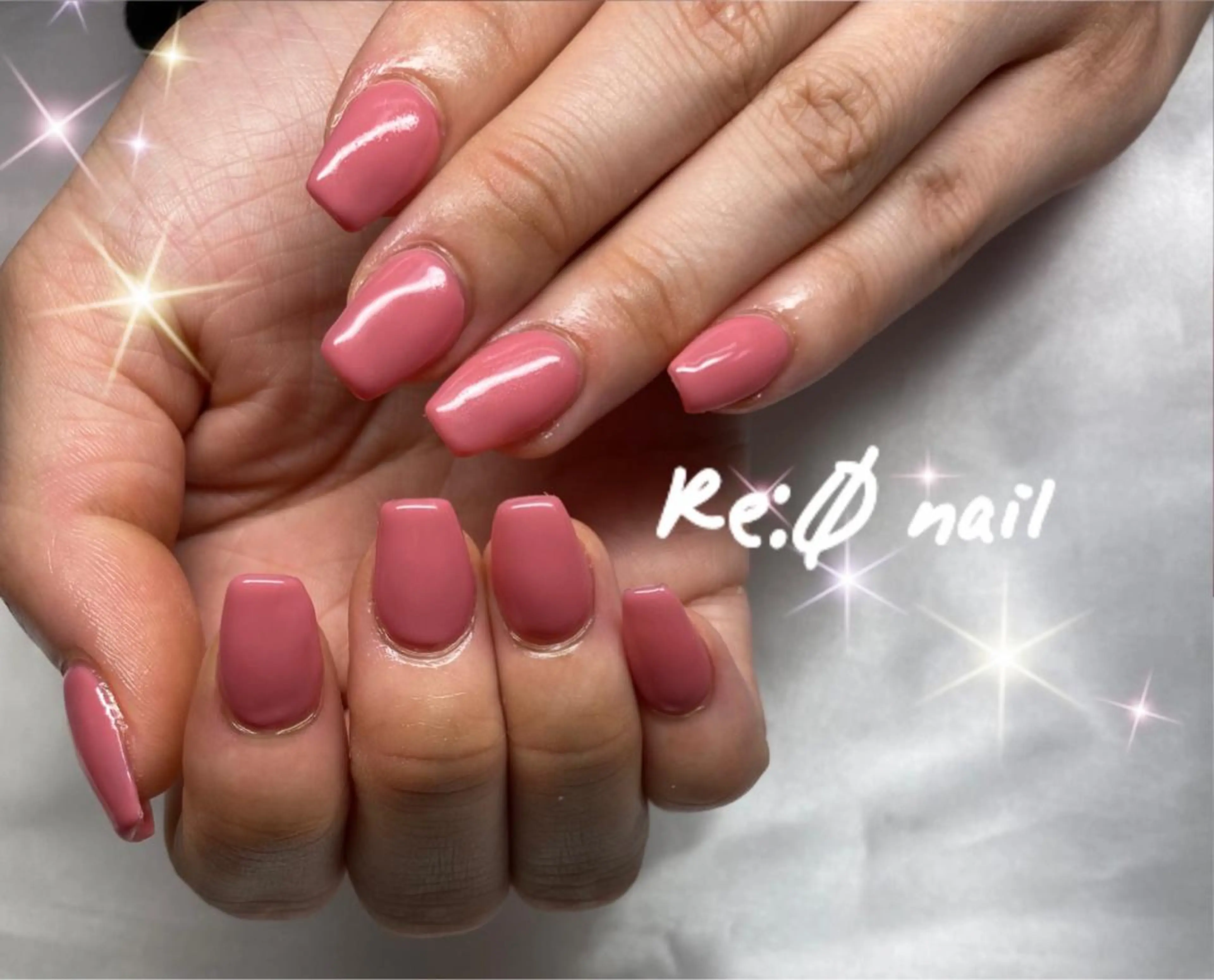 ネイル スカルプネイル ハンドネイル Re:Ø nail 🩵TSUJIのネイルデザイン