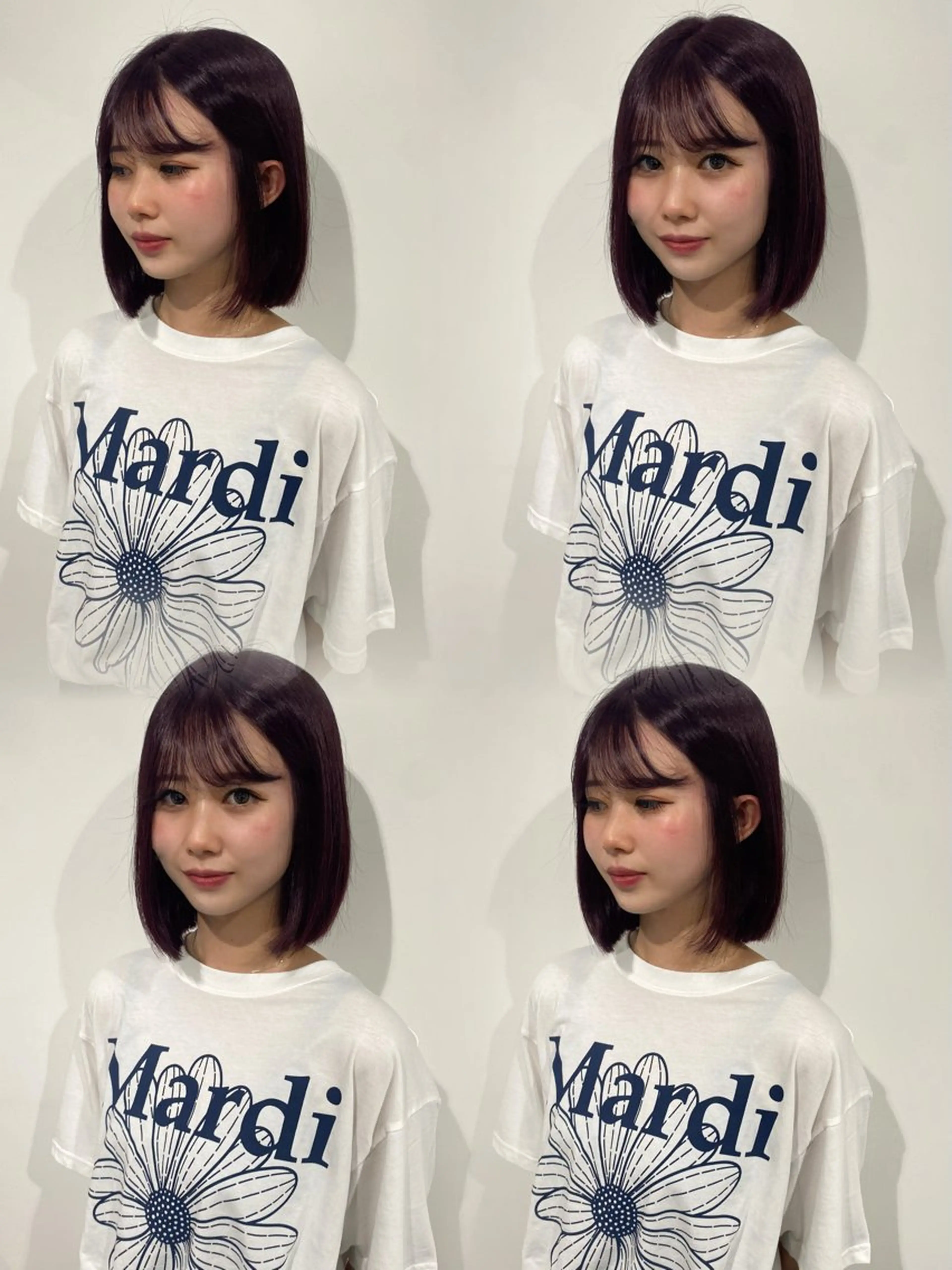 カラー AO所属・RISAKO 艶髪モテヘア🎀府中のヘアスタイル