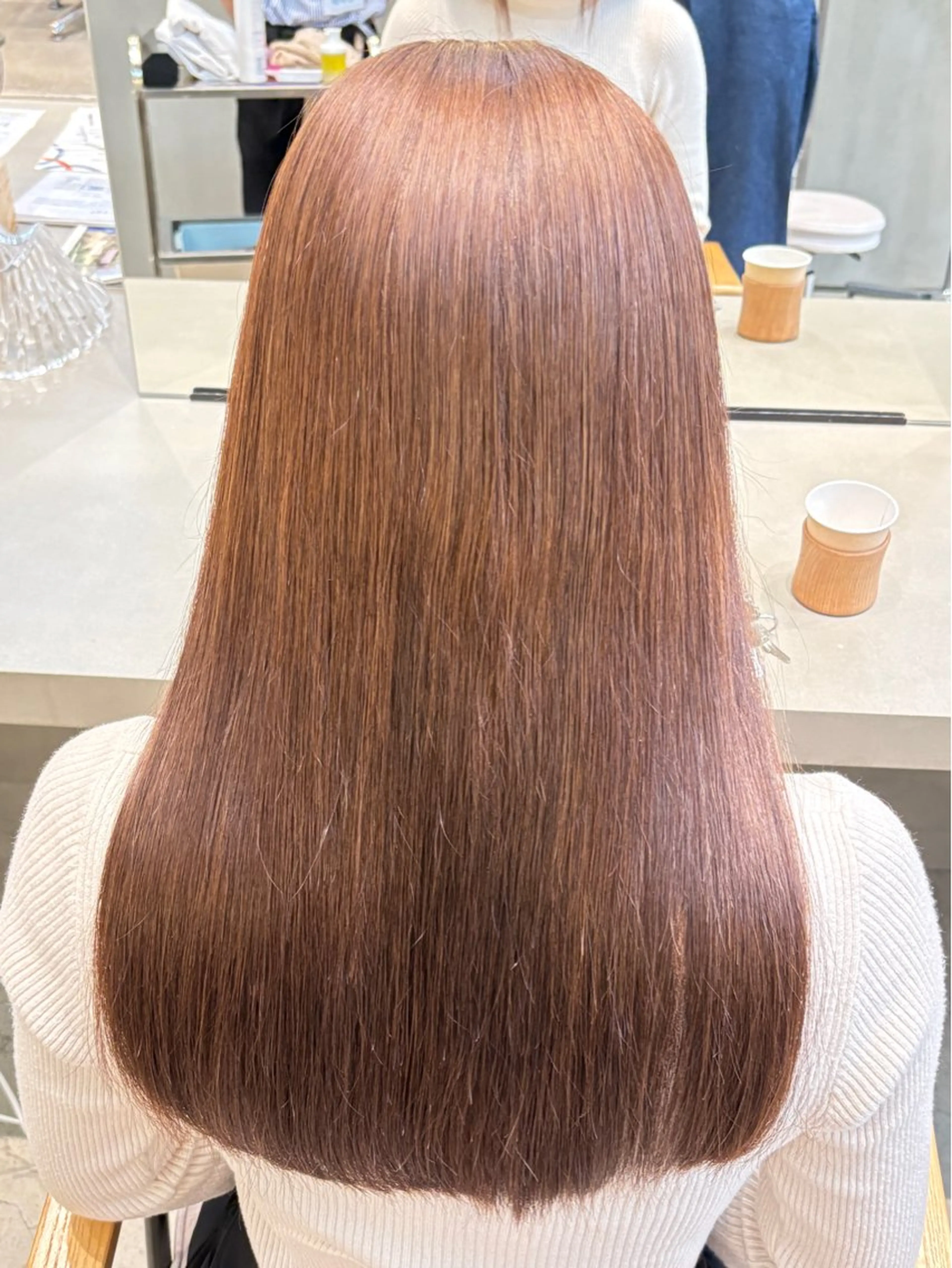 ロング カラー TEMIL HAIR 愛莉のヘアスタイル