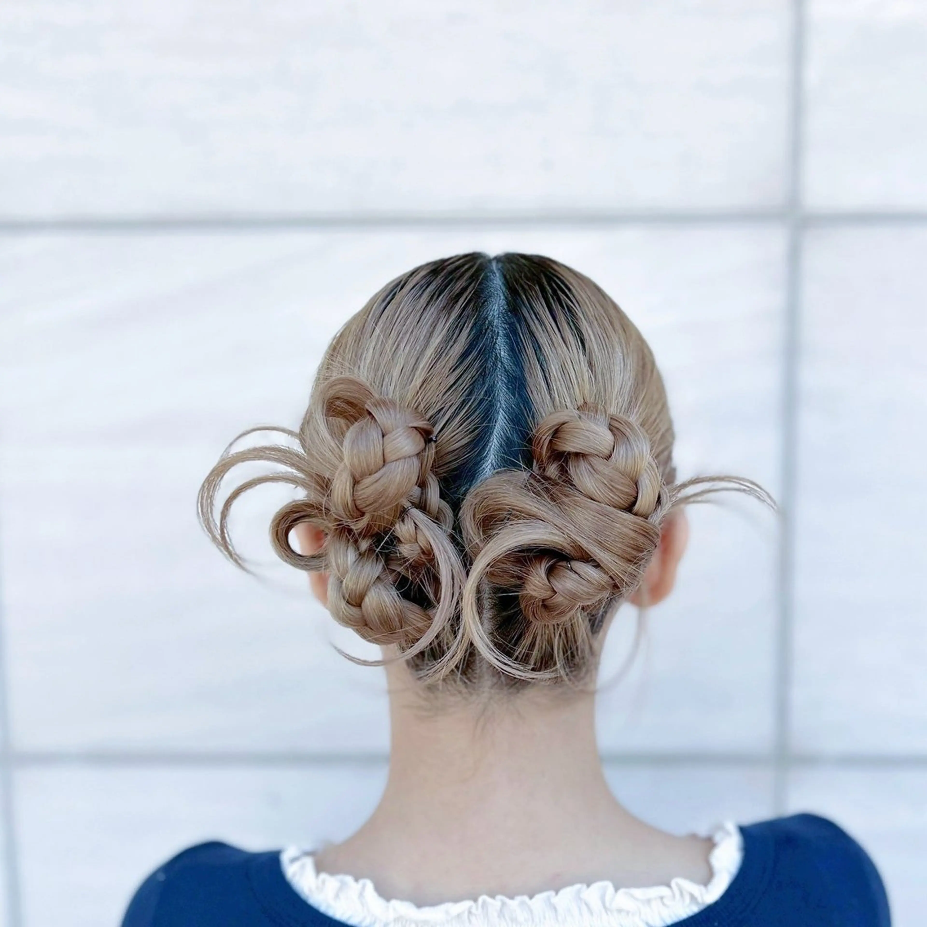 セミロング 松井凜花𐙚𓍯 ヘアアレンジ/ツヤ髪のヘアスタイル