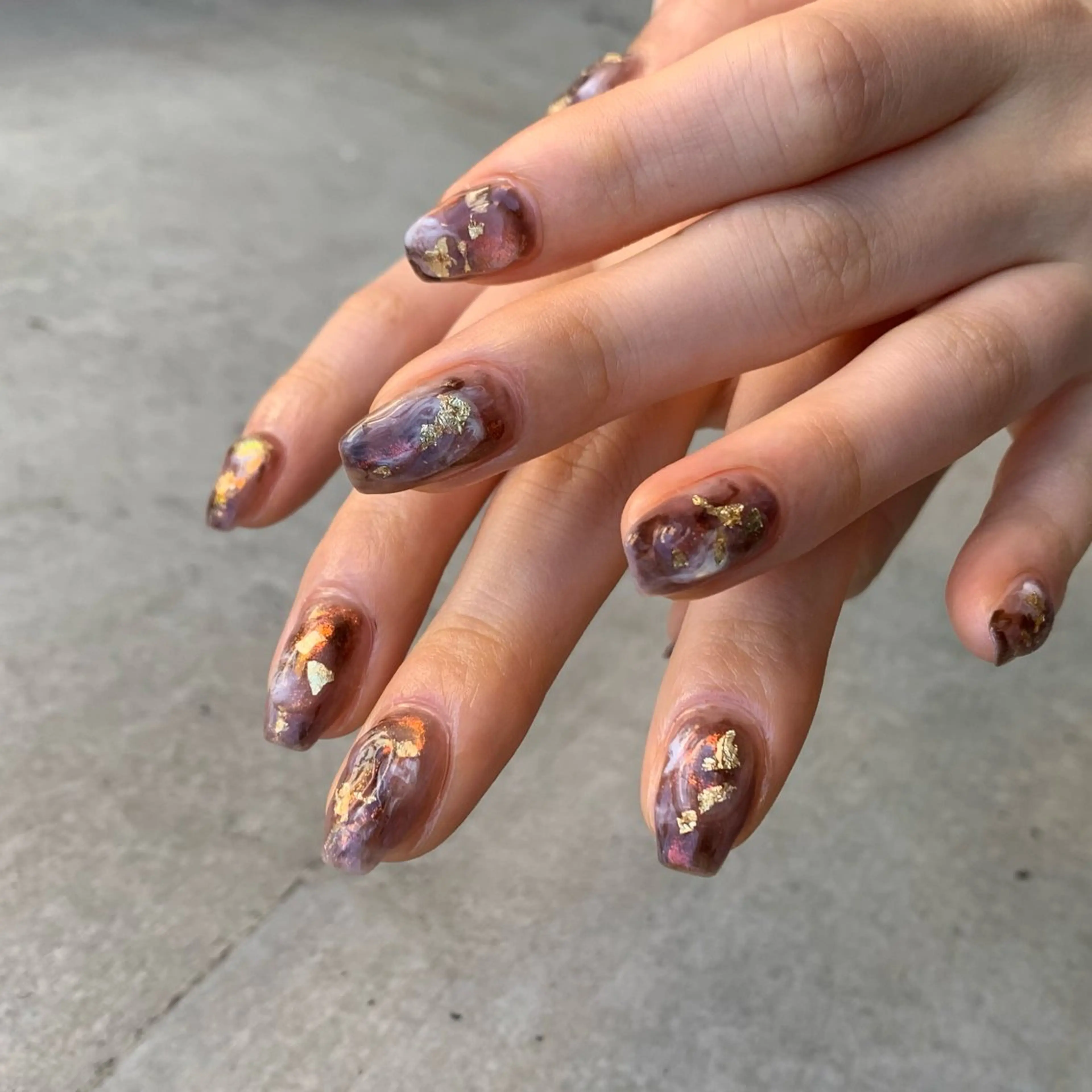 ネイル ジェルネイル ニュアンスネイル パラジェル YUKIMO🍎名駅 /ニュアンスのネイルデザイン