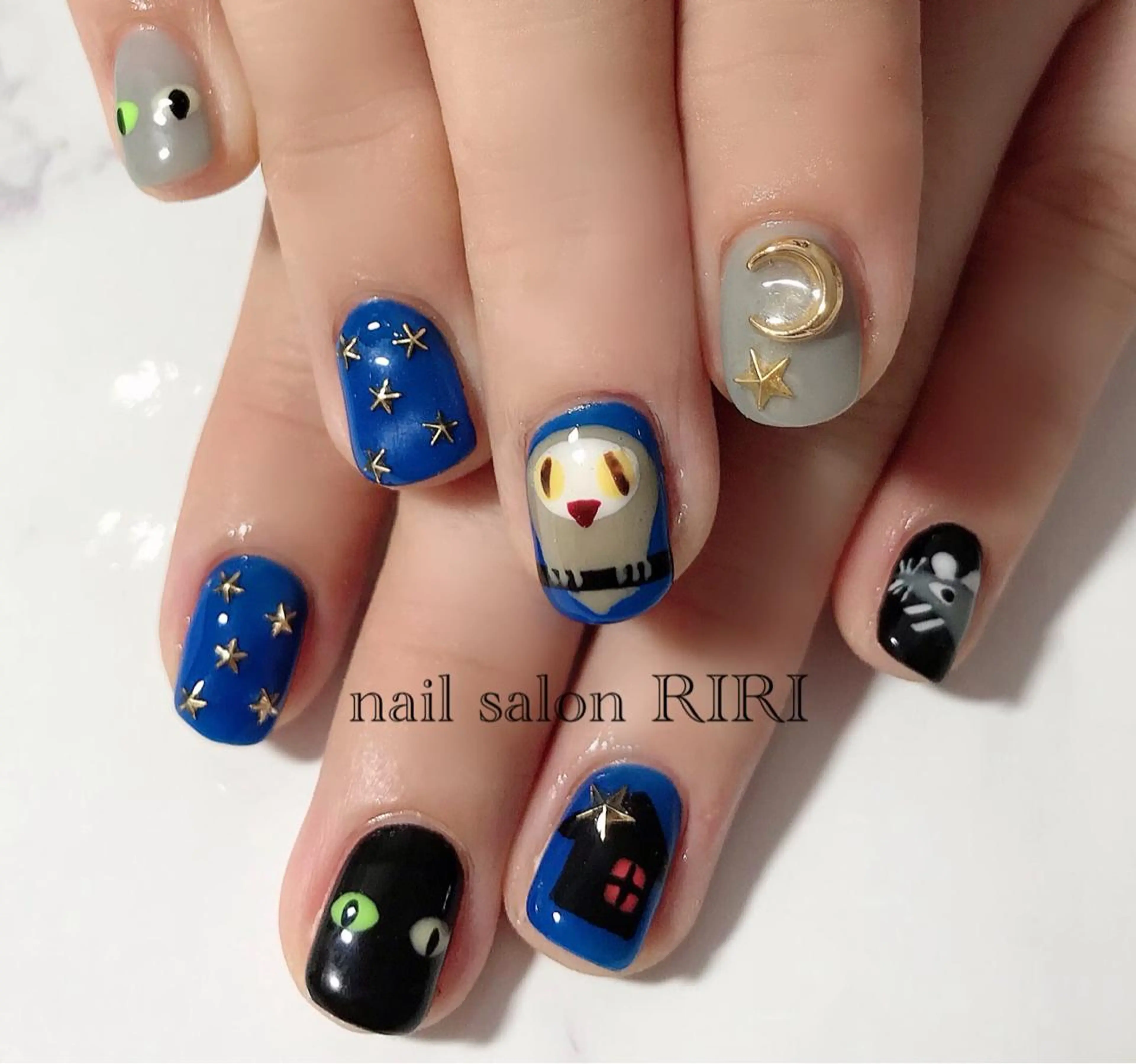 ネイル ハロウィン private  nail  salon RIRI所属・RIRI リリのネイルデザイン