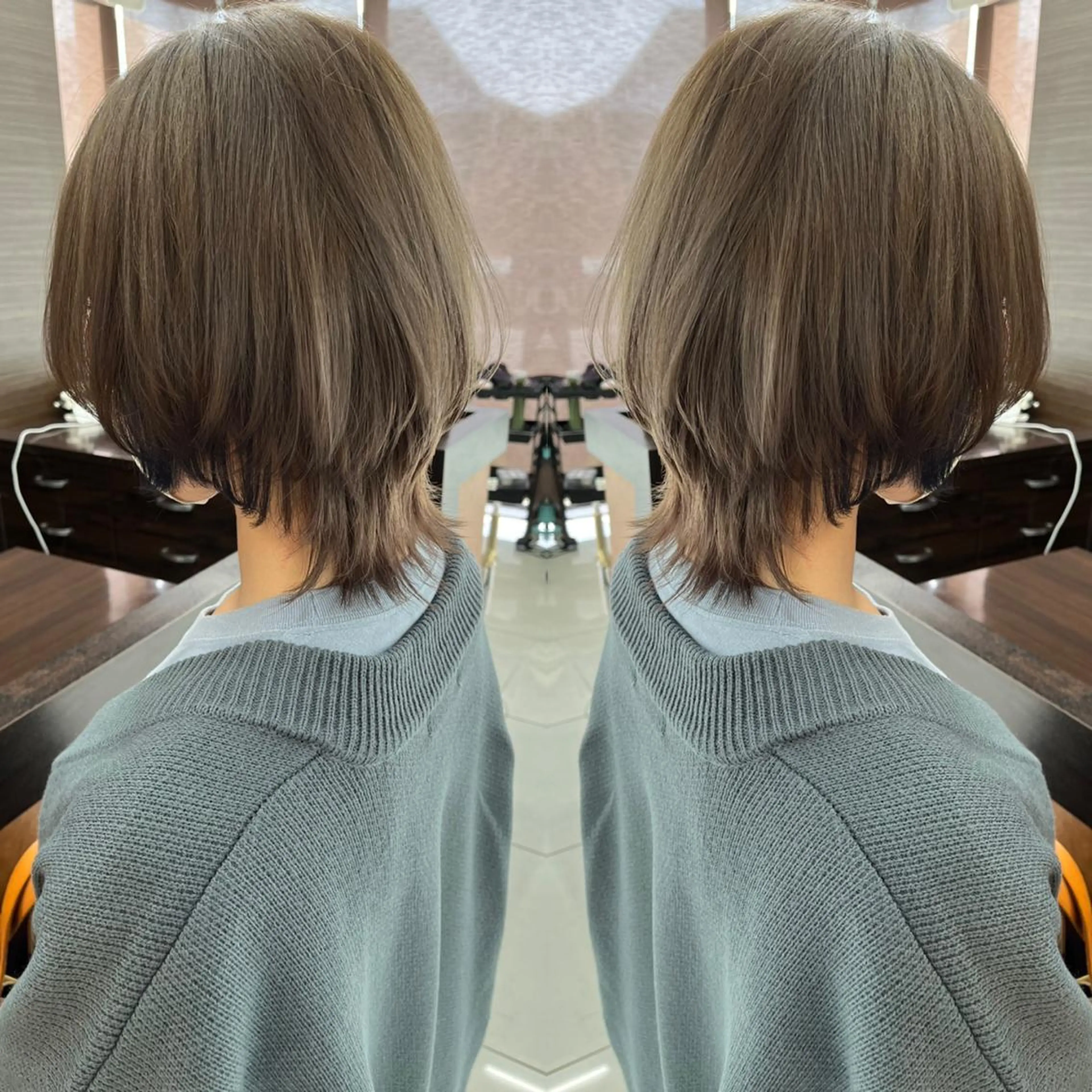 ショート カラー ブリーチ ブルーカラー ケアブリーチ ダブルカラー ハイトーンカラー BOOTH share salon所属・ハタケヤマヨシキ ／BOOTHのヘアスタイル