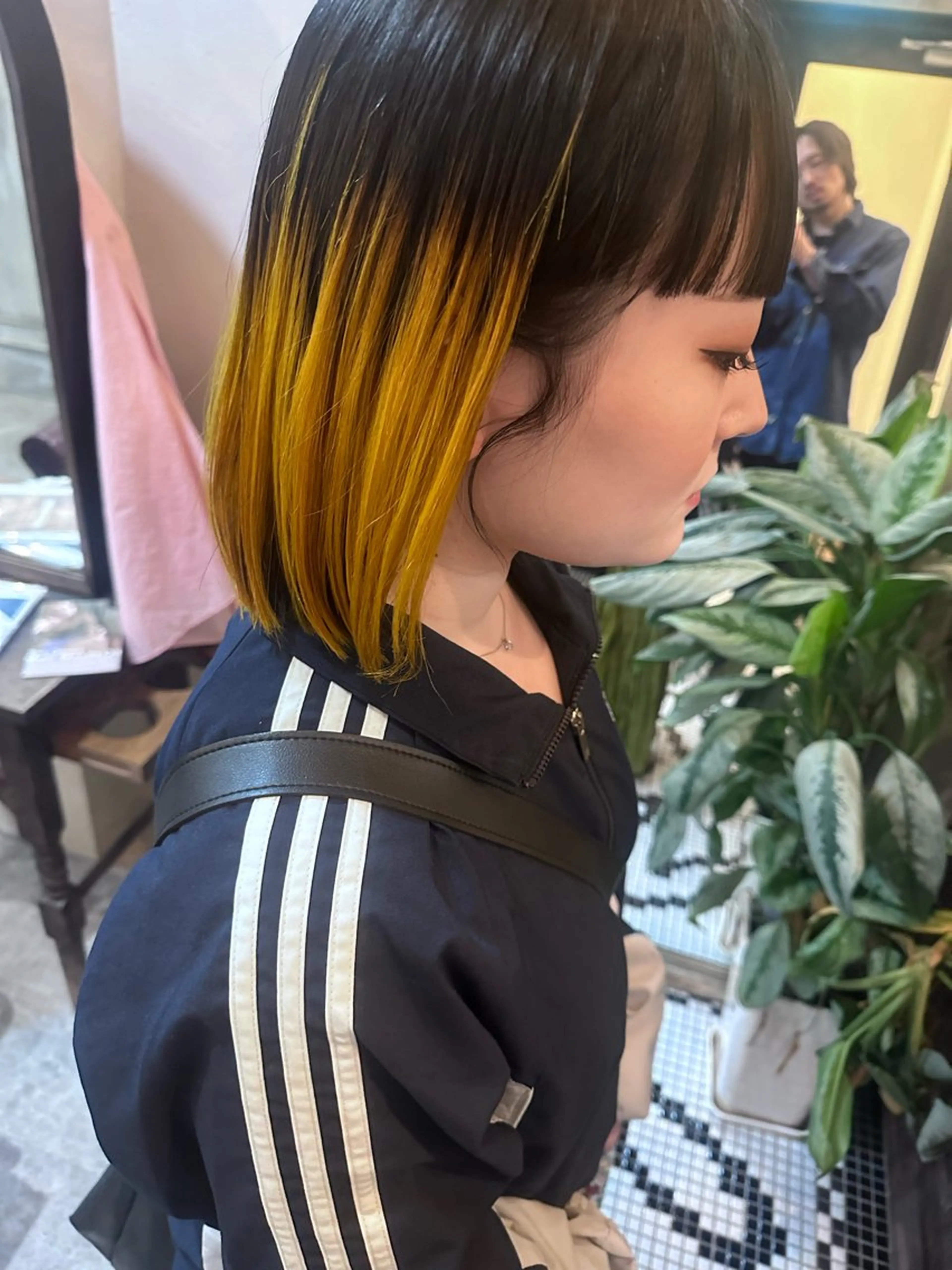 ショート カラー パーマ 大須美容師 ぱるのヘアスタイル