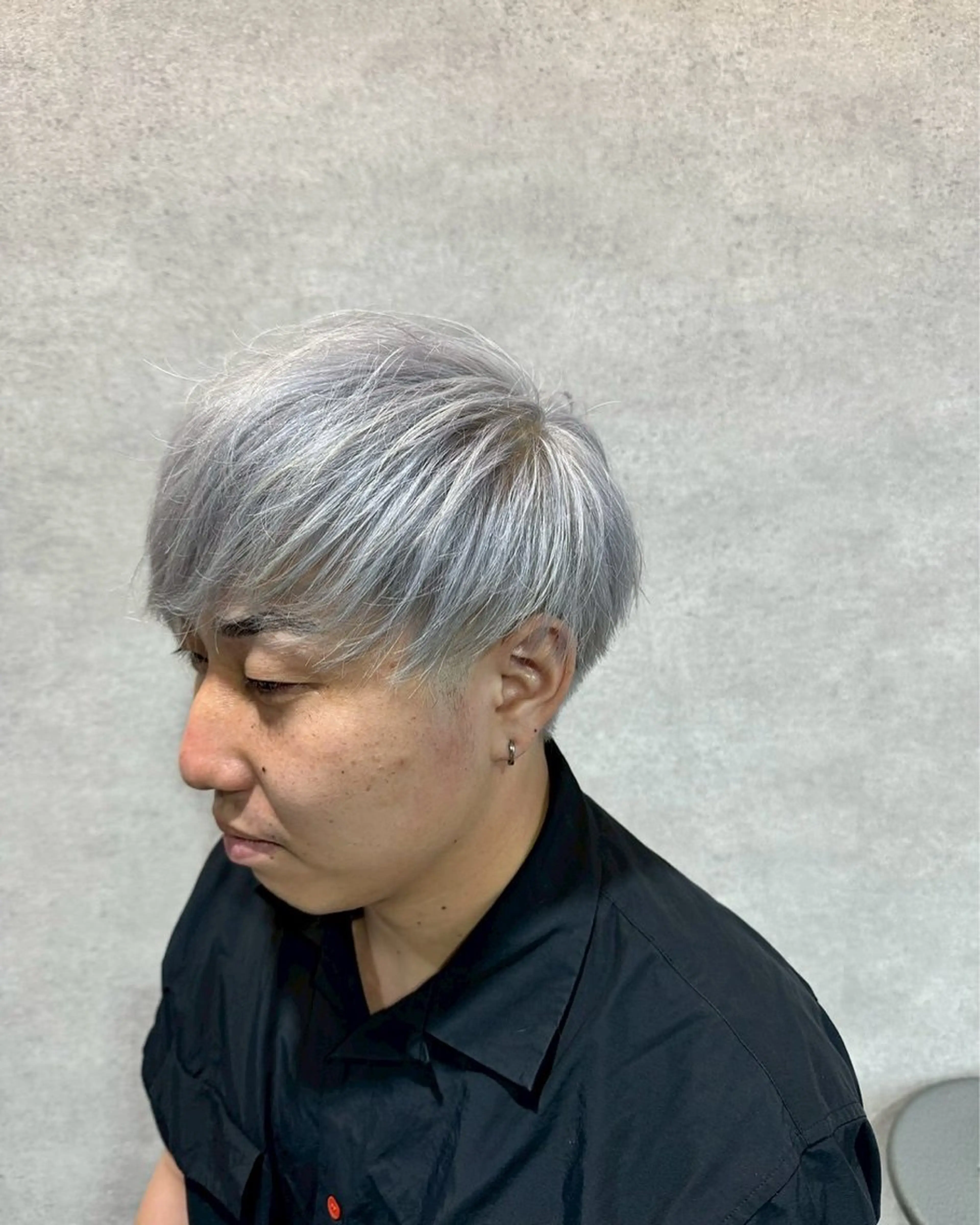 カラー メンズ センターパート メンズハイライト メンズメッシュ マッシュ メンズパーマ メンズ🐺カラー／ 垢抜け🔥木村晴希のヘアスタイル