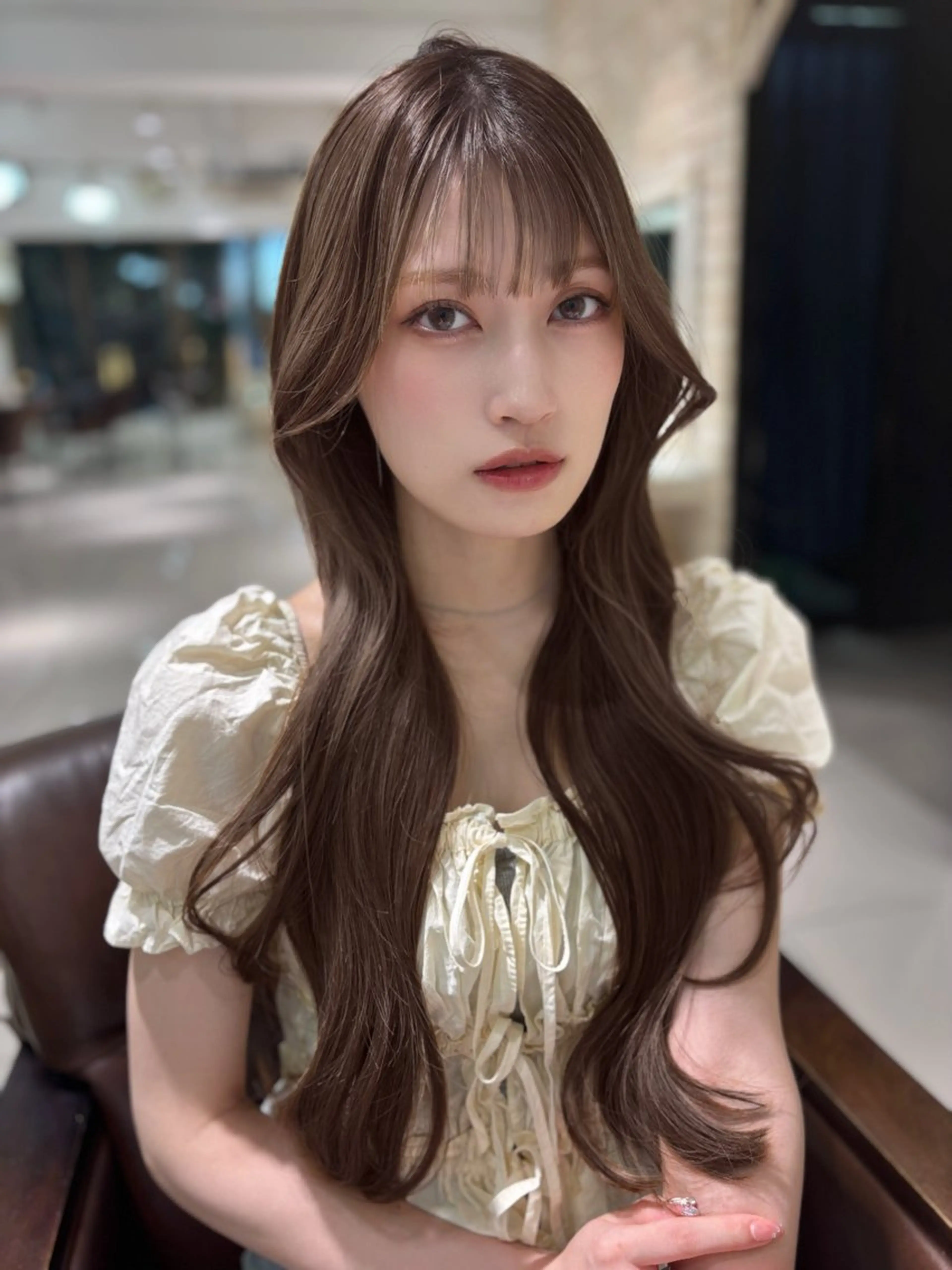 ロング 縮毛・髪質改善🩰 mai🐰ྀི🤍のヘアスタイル