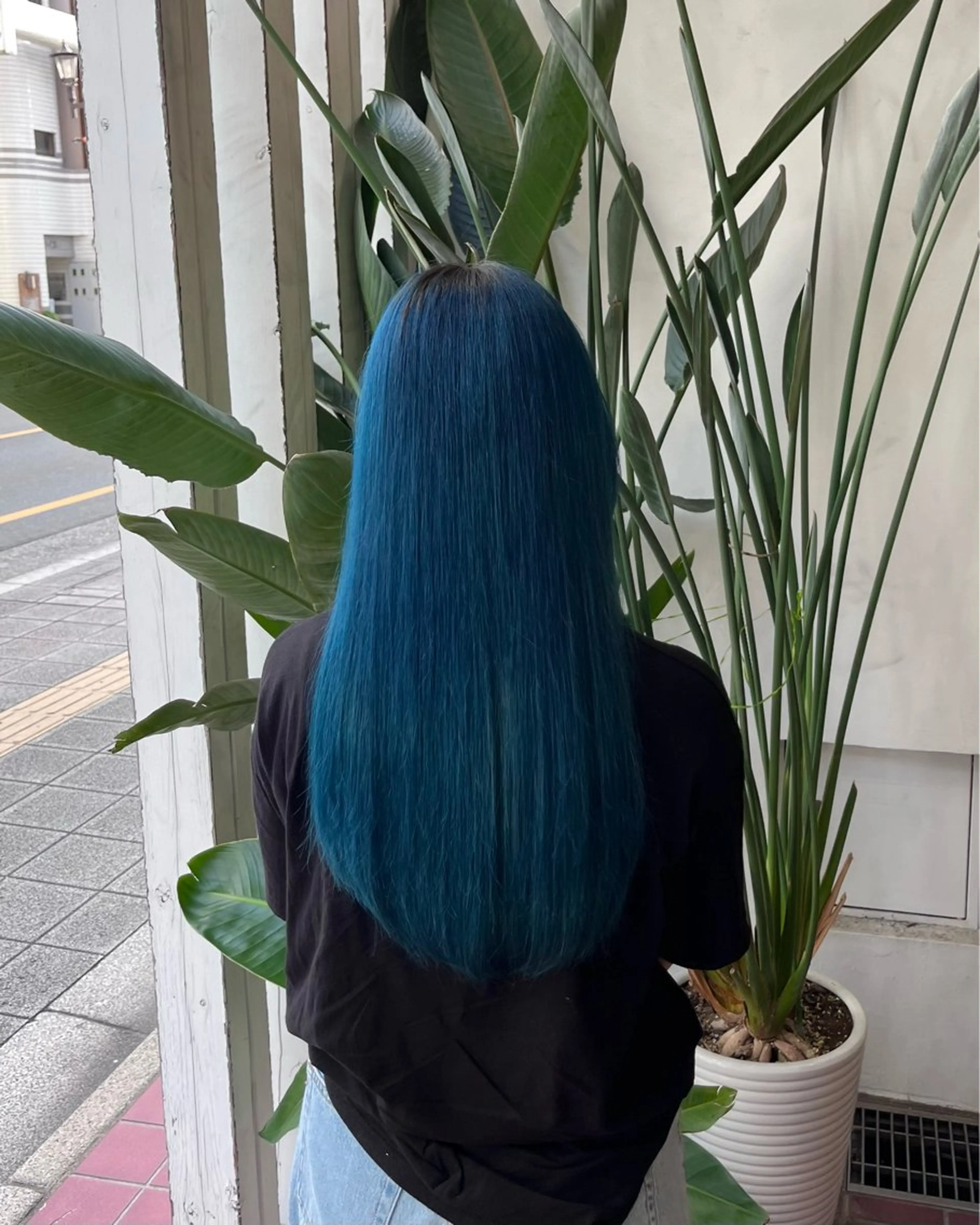 ロング 角田 満帆のヘアスタイル