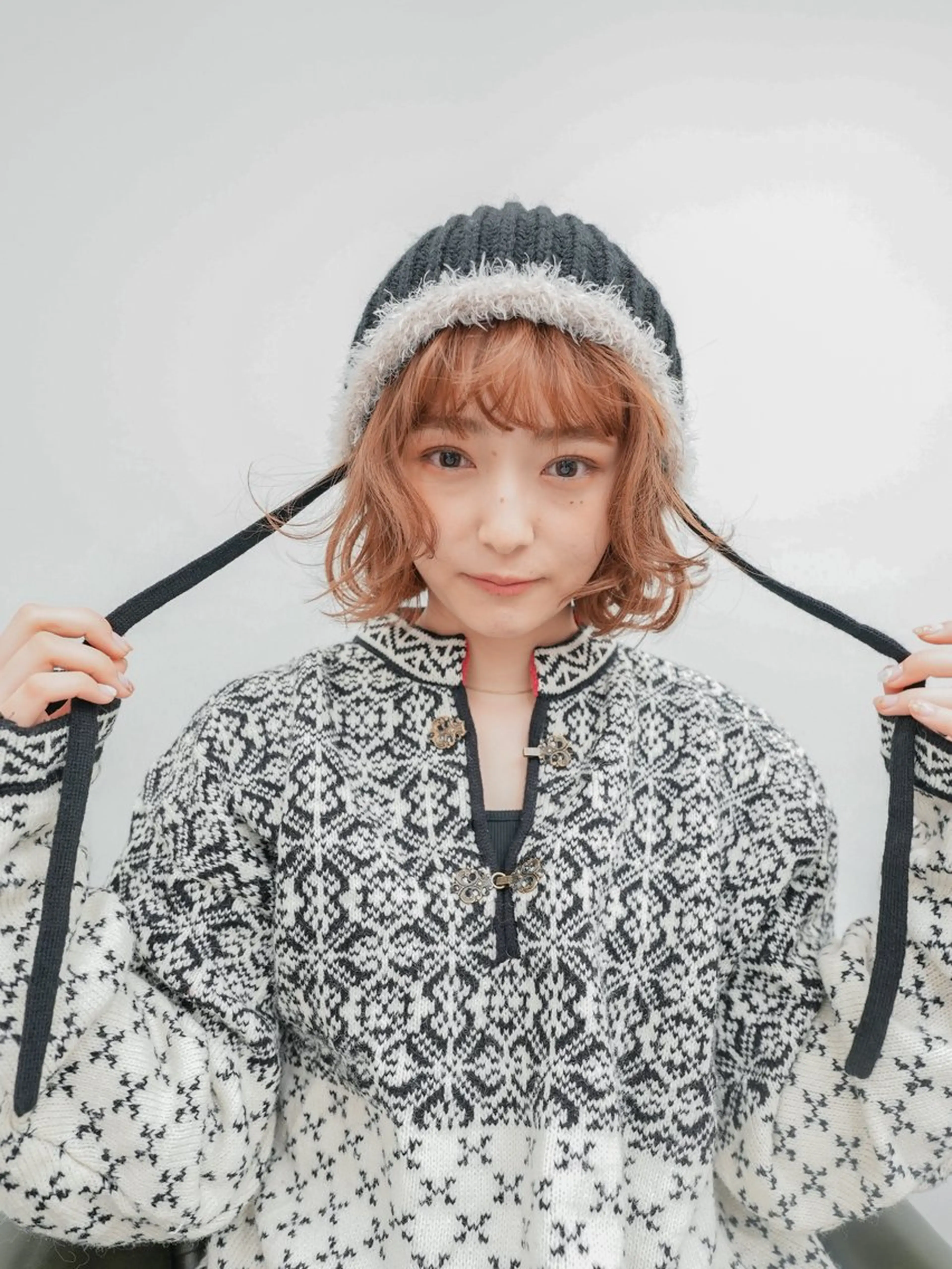 ミディアム パーマ gite カワムラナオキのヘアスタイル