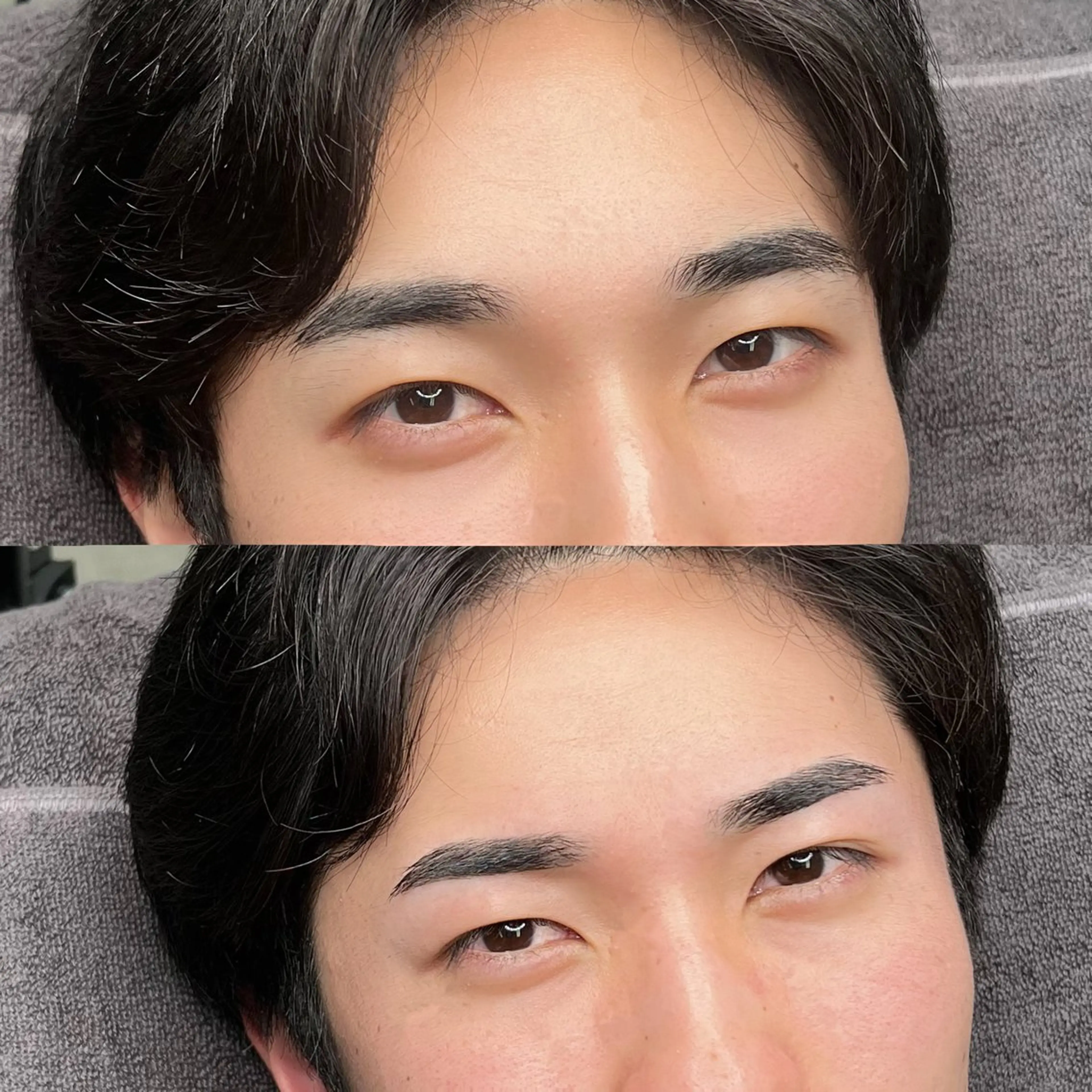 メンズ アイブロウ 眉カット メンズアイブロウ 眉毛ワックス脱毛 メンズ眉毛サロン 眉ラボ池袋東口店所属・かな ⭐️の眉毛・アイブロウイメージ