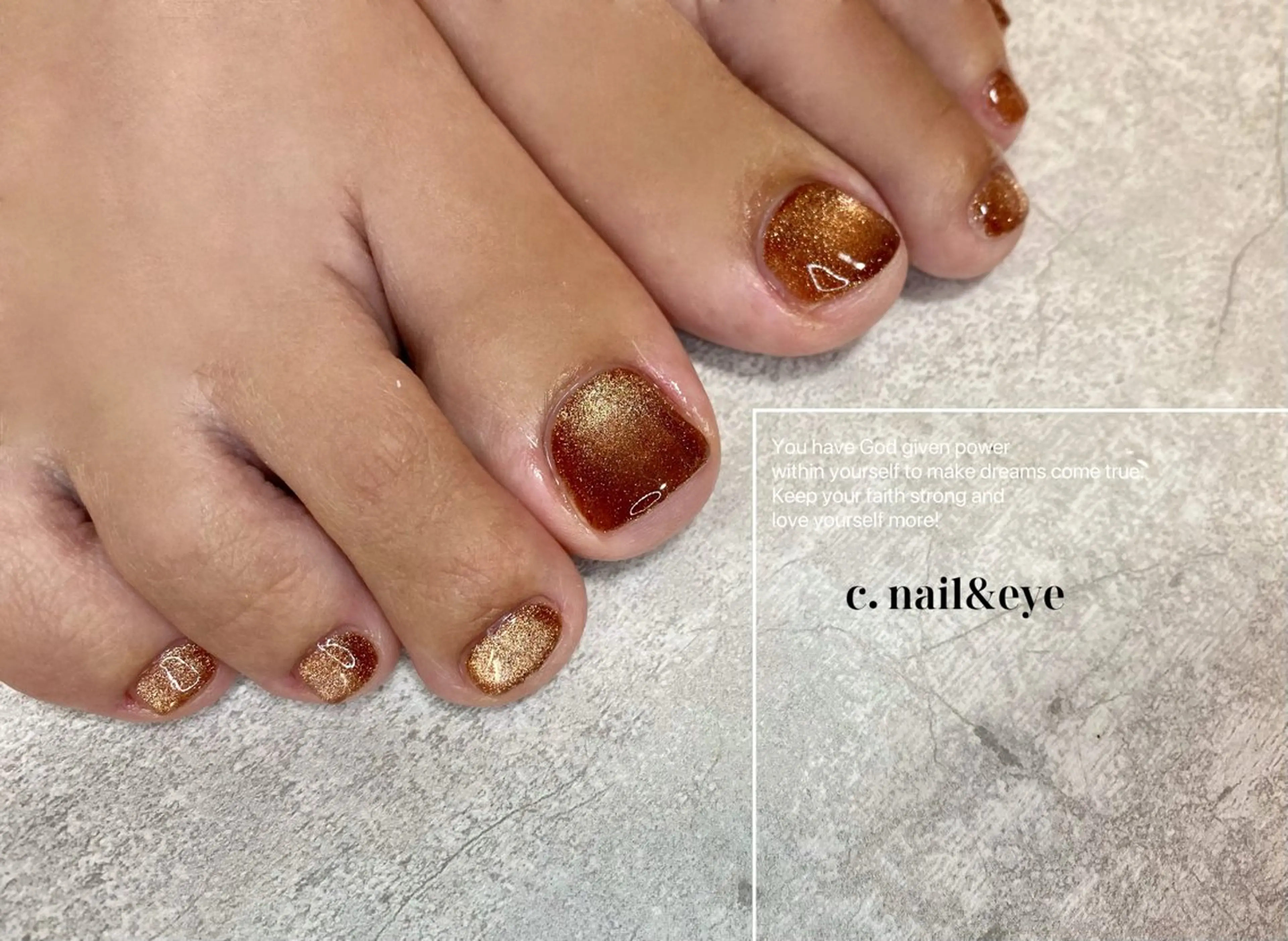 ネイル フラッシュネイル フレンチネイル 氷ネイル・うるうるネイル マグネットネイル ハンドネイル C.Nail &Eye筑紫駅のネイルデザイン