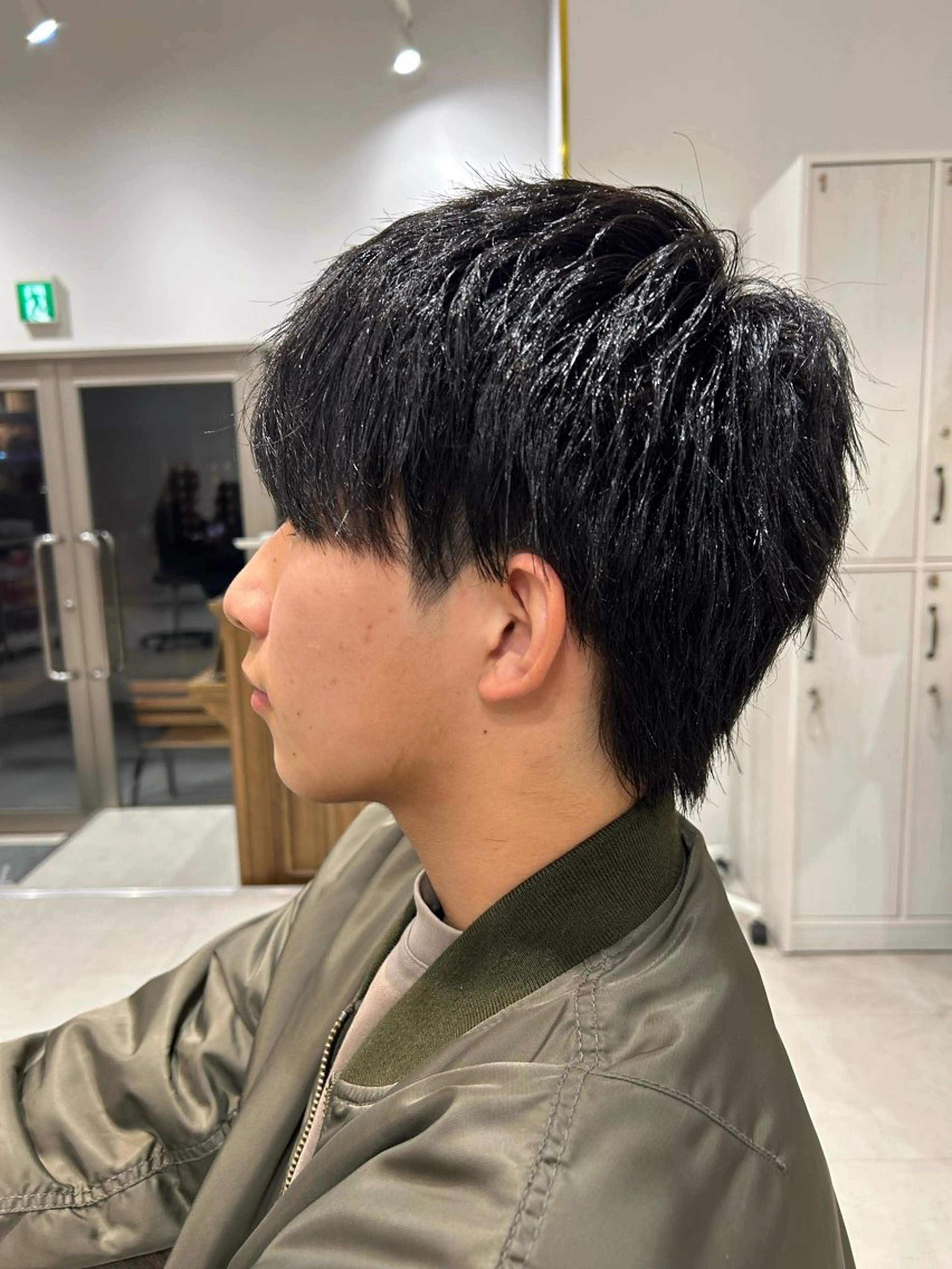 ショート メンズ カット 山﨑 燦人のヘアスタイル