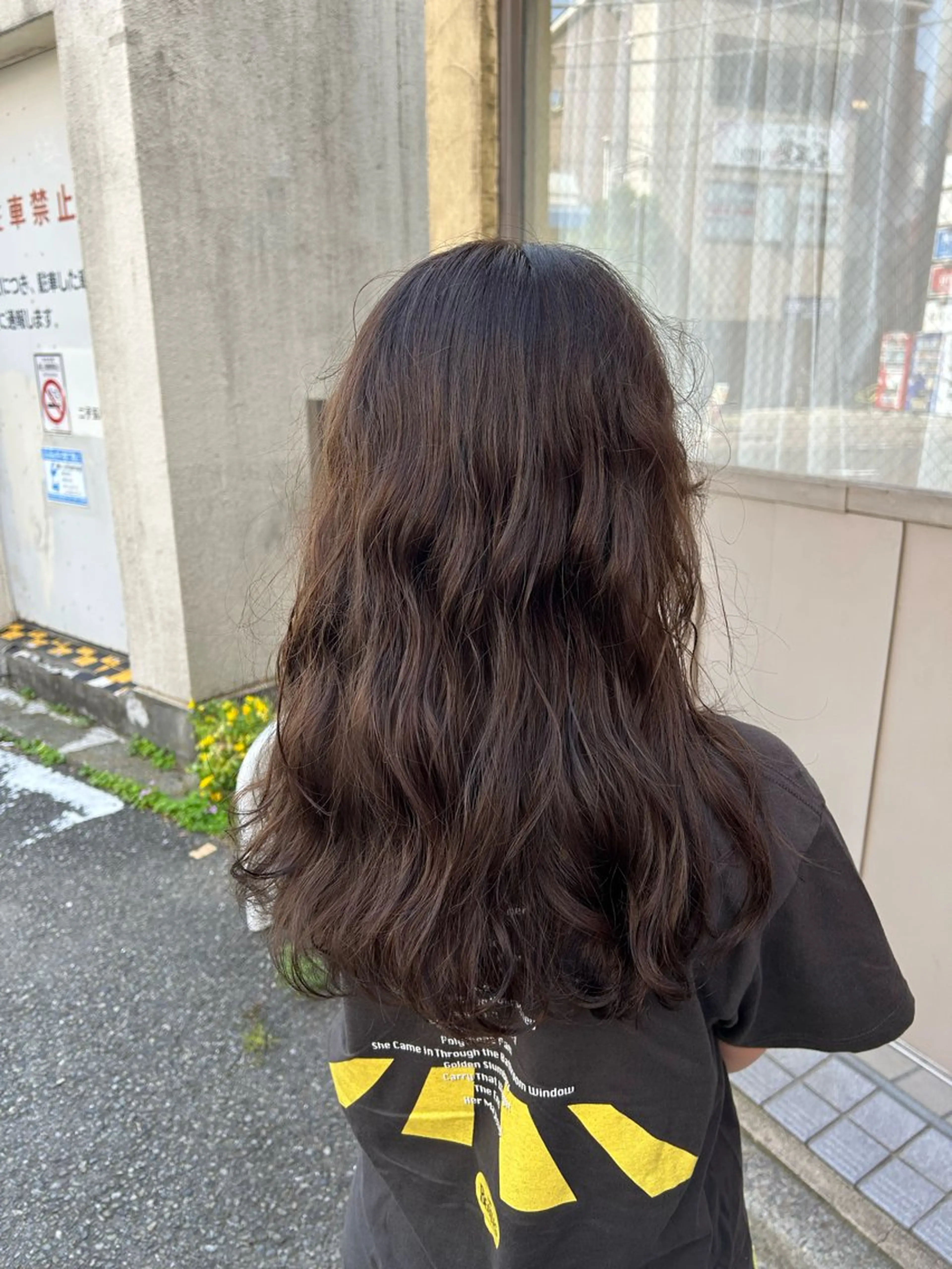 ロング ヘアカラー 七彩 ななせのヘアスタイル
