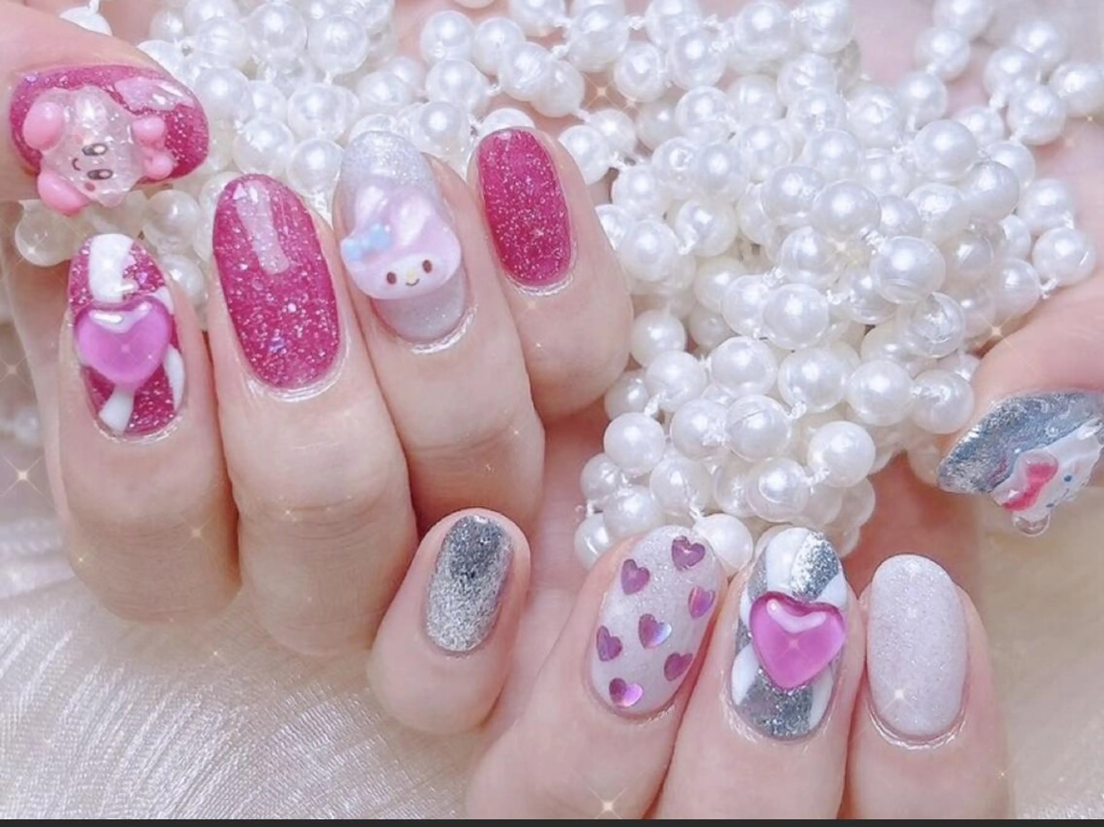 ネイル 💙羽生 彩光💙のネイルデザイン