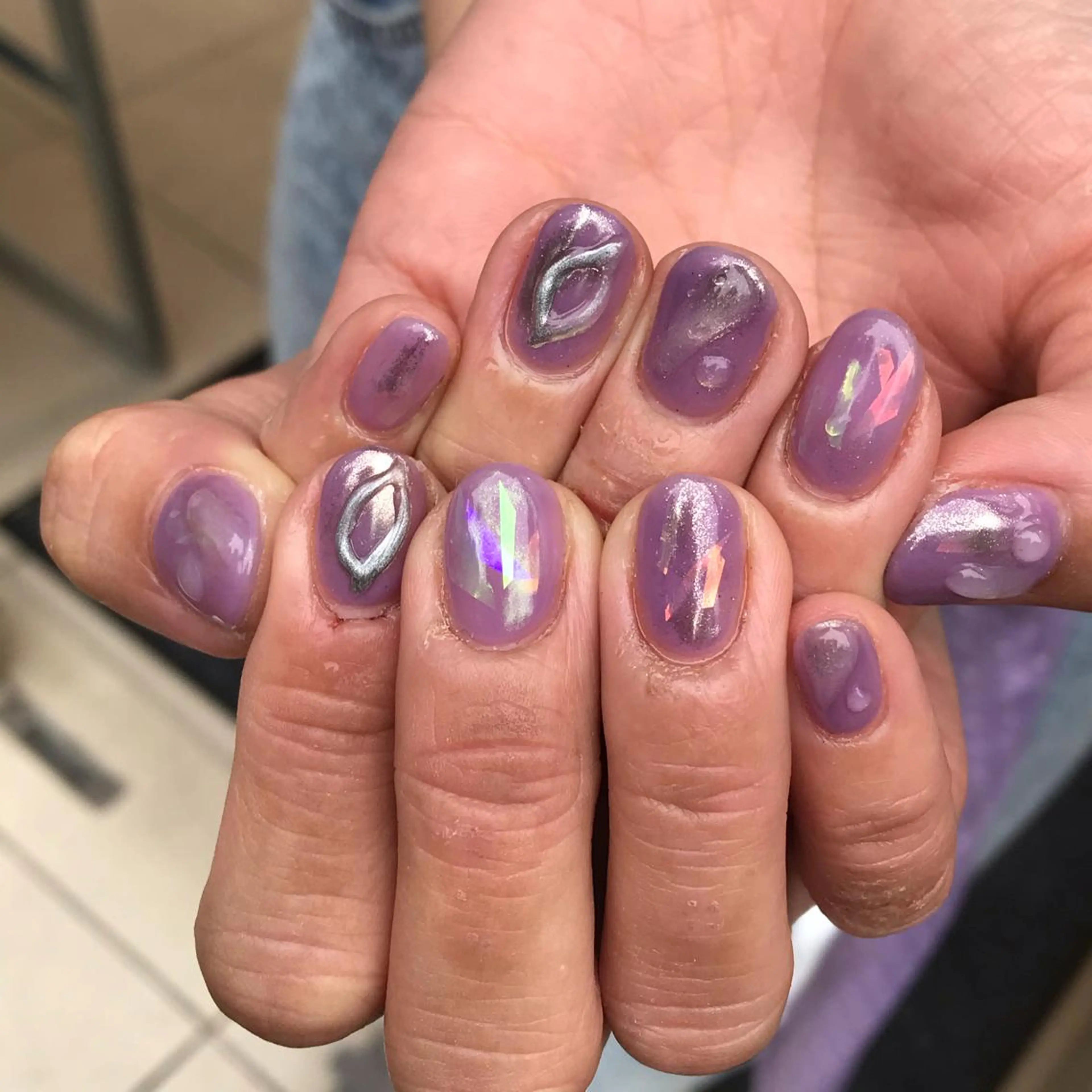 ネイル 小向 琴絵のネイルデザイン