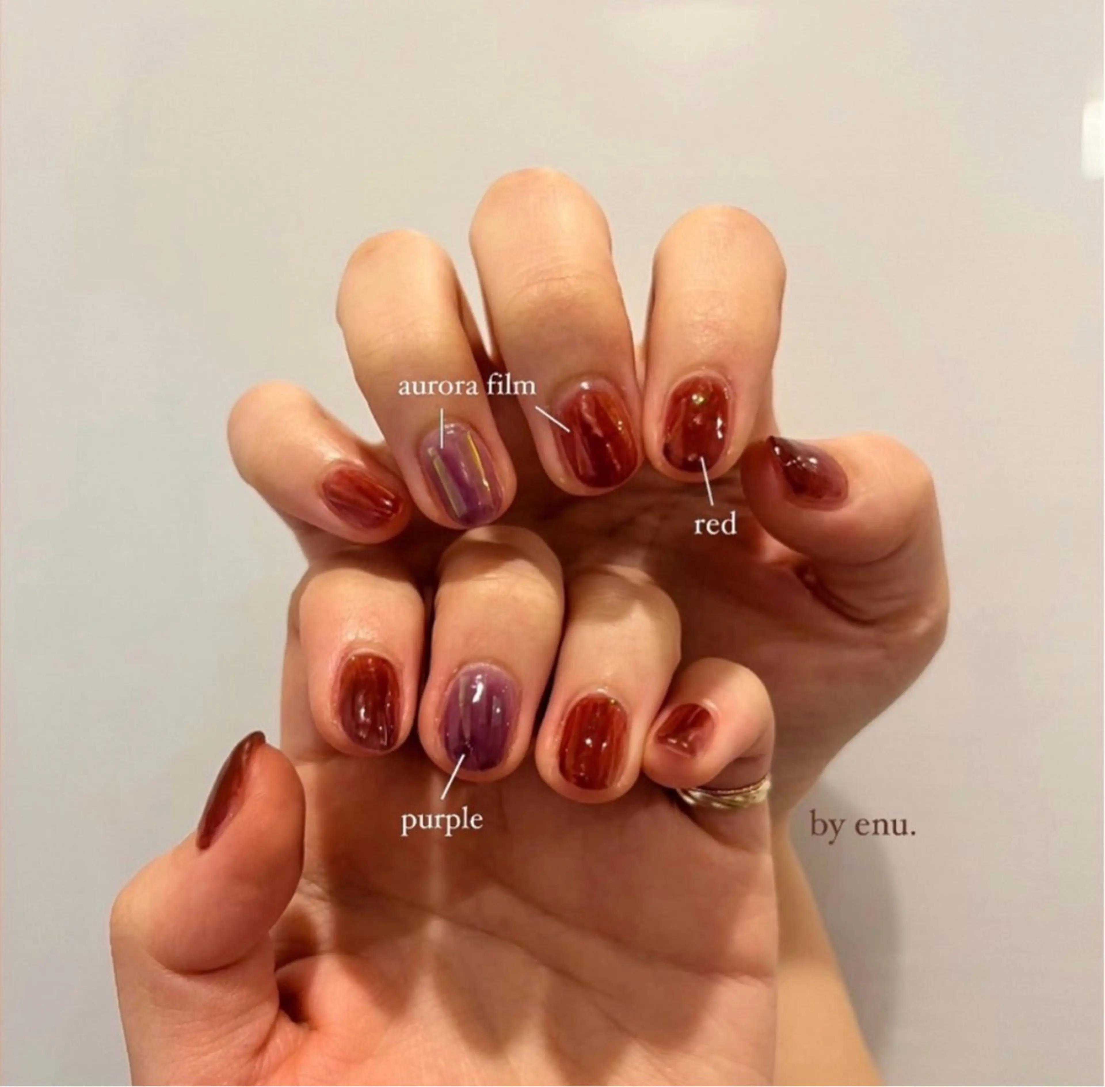 ネイル ハンドネイル nailroom enu.のネイルデザイン