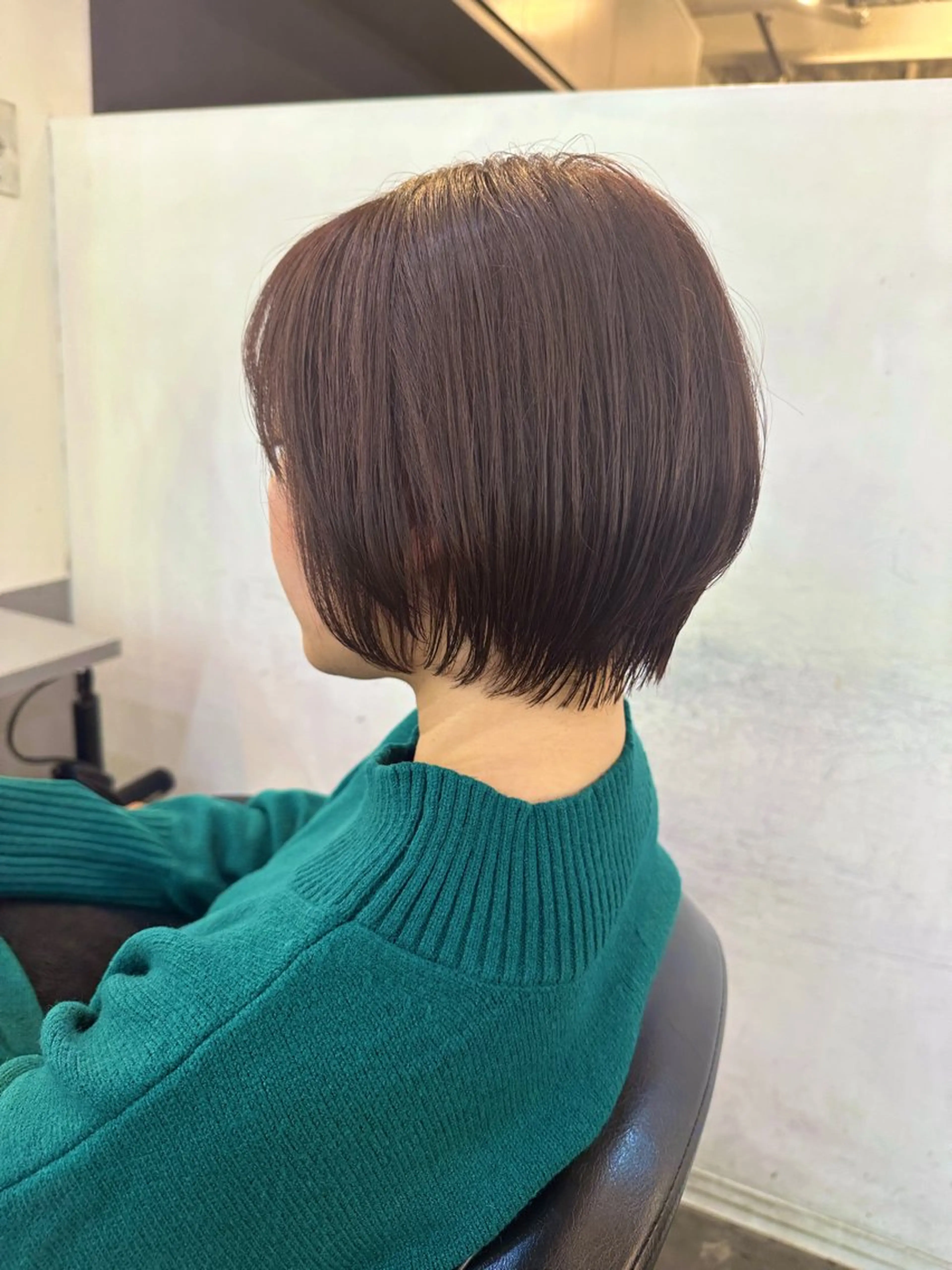 ショート ボブ/ぱつっとボブ/ 谷口 海星のヘアスタイル