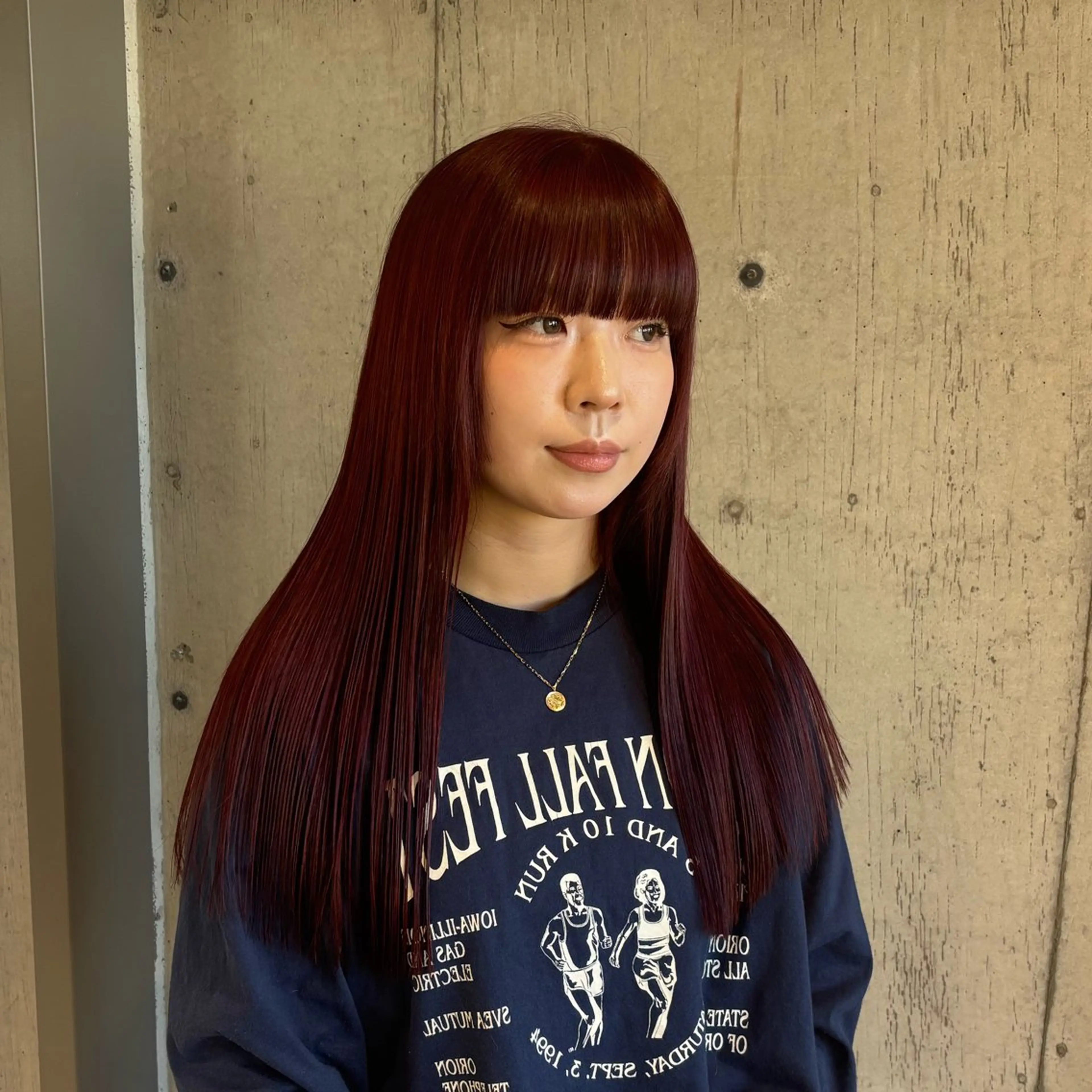 ロング カラー ヘアカラー トリートメント 🍎ハイトーン/ 透明感カラー🍎リオのヘアスタイル