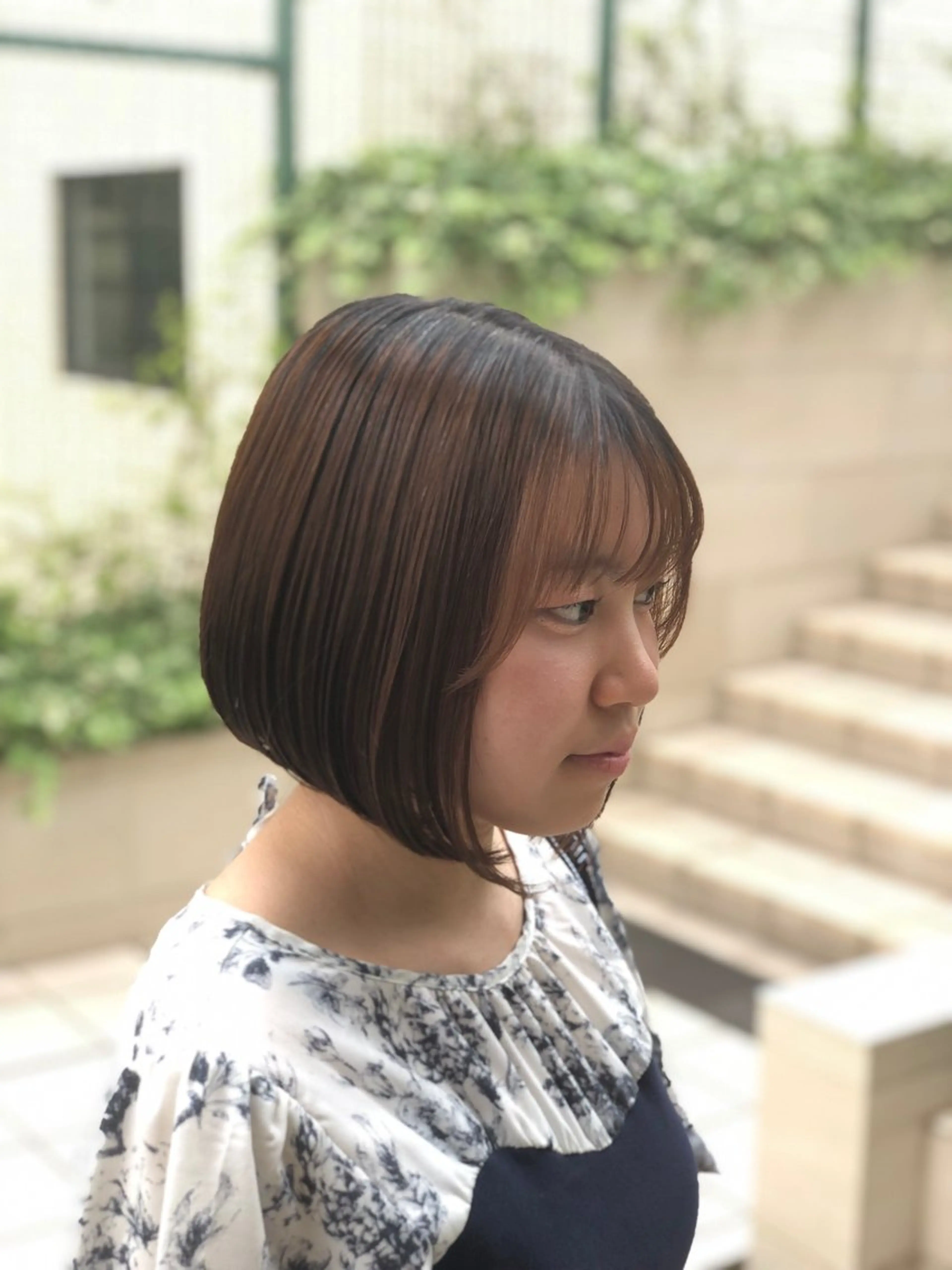 ミディアム 長山 航来 /縮毛矯正のヘアスタイル