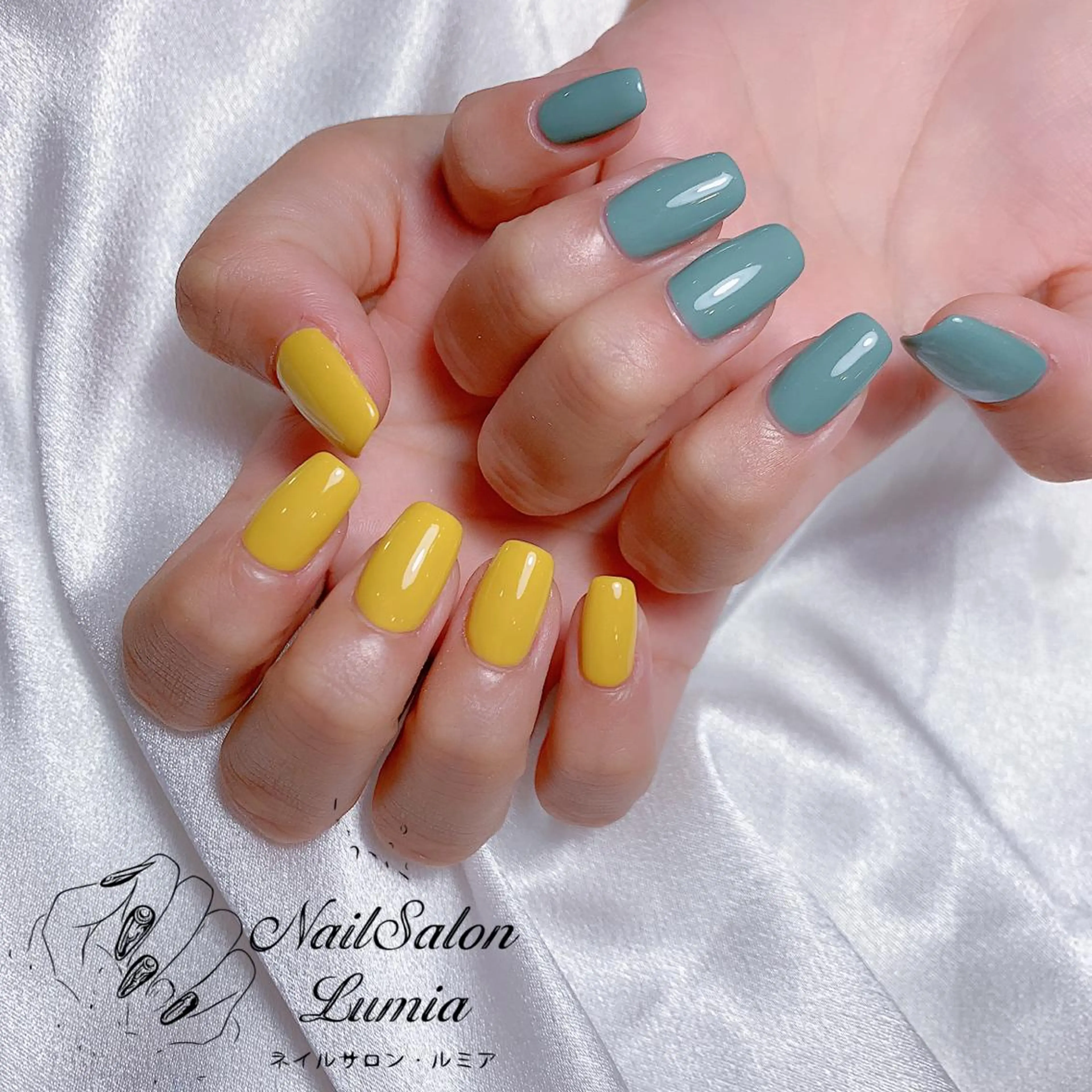 ネイル ハンドネイル ネイルサロン ルミア Lumia 店長のネイルデザイン
