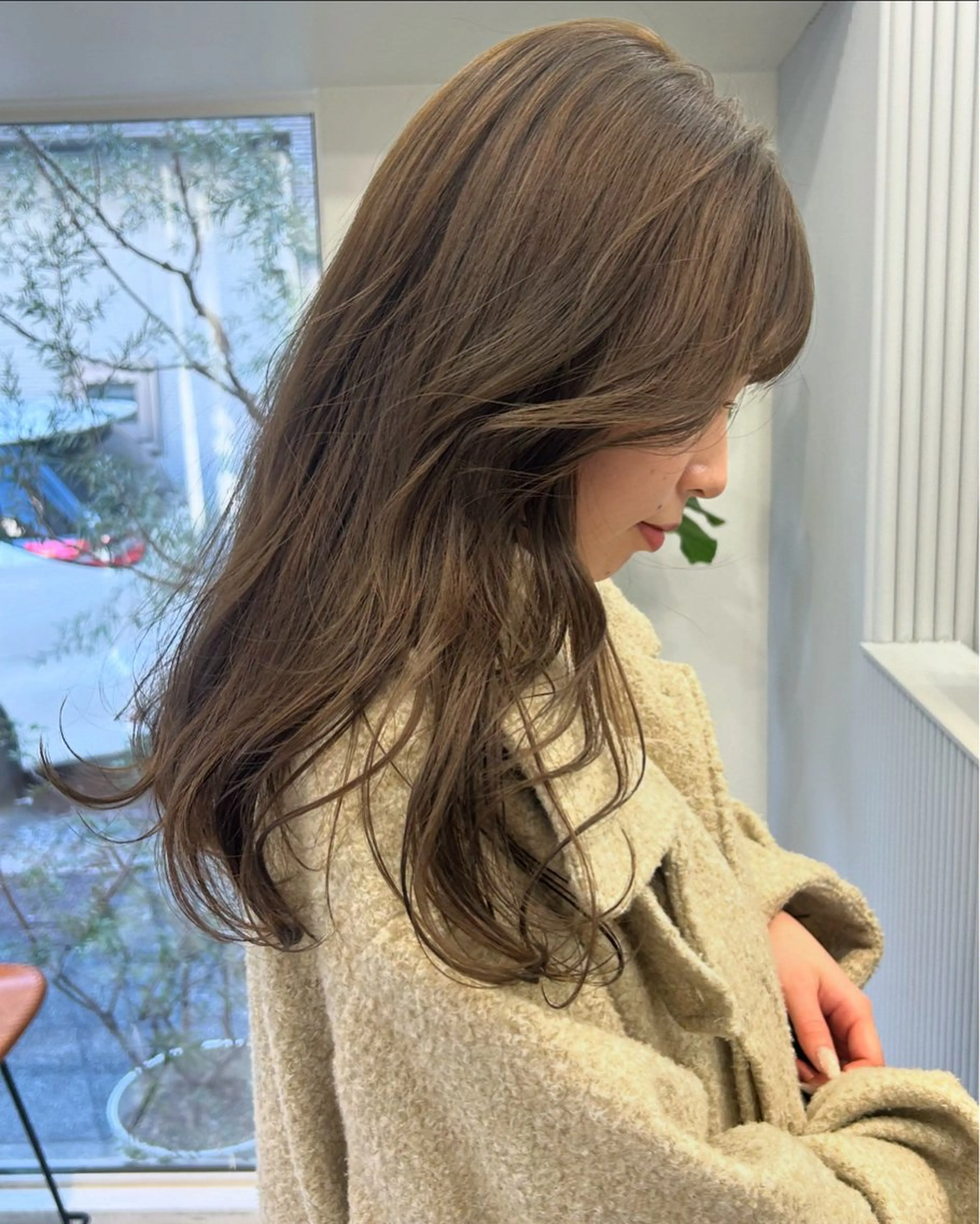 ロング カラー カット ヘアカラー じゅわっと暖色カラー 🍊Moemiのヘアスタイル