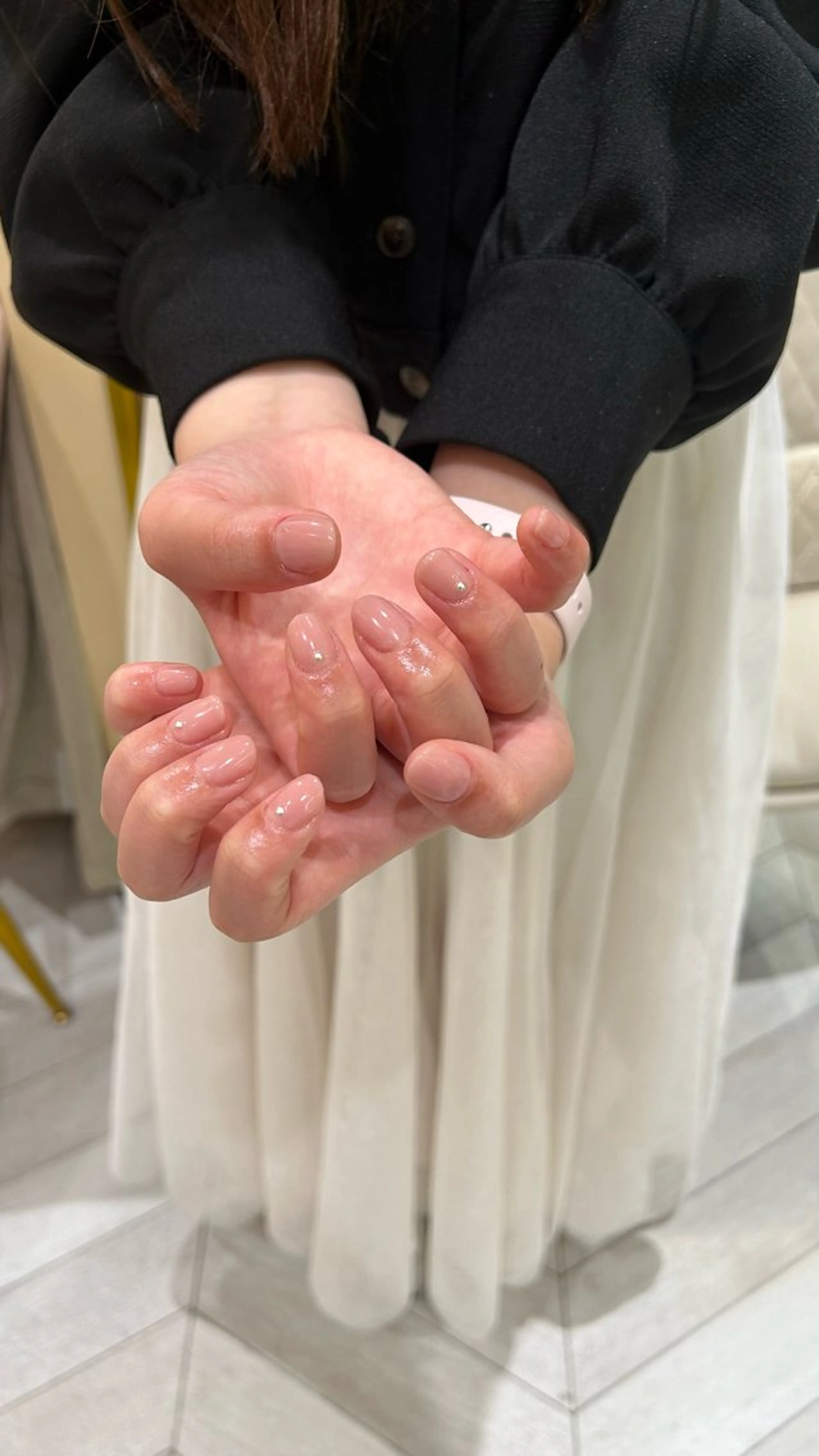 ネイル ꪆৎ平行アーチ ྀི ワカナの眉毛・アイブロウイメージ