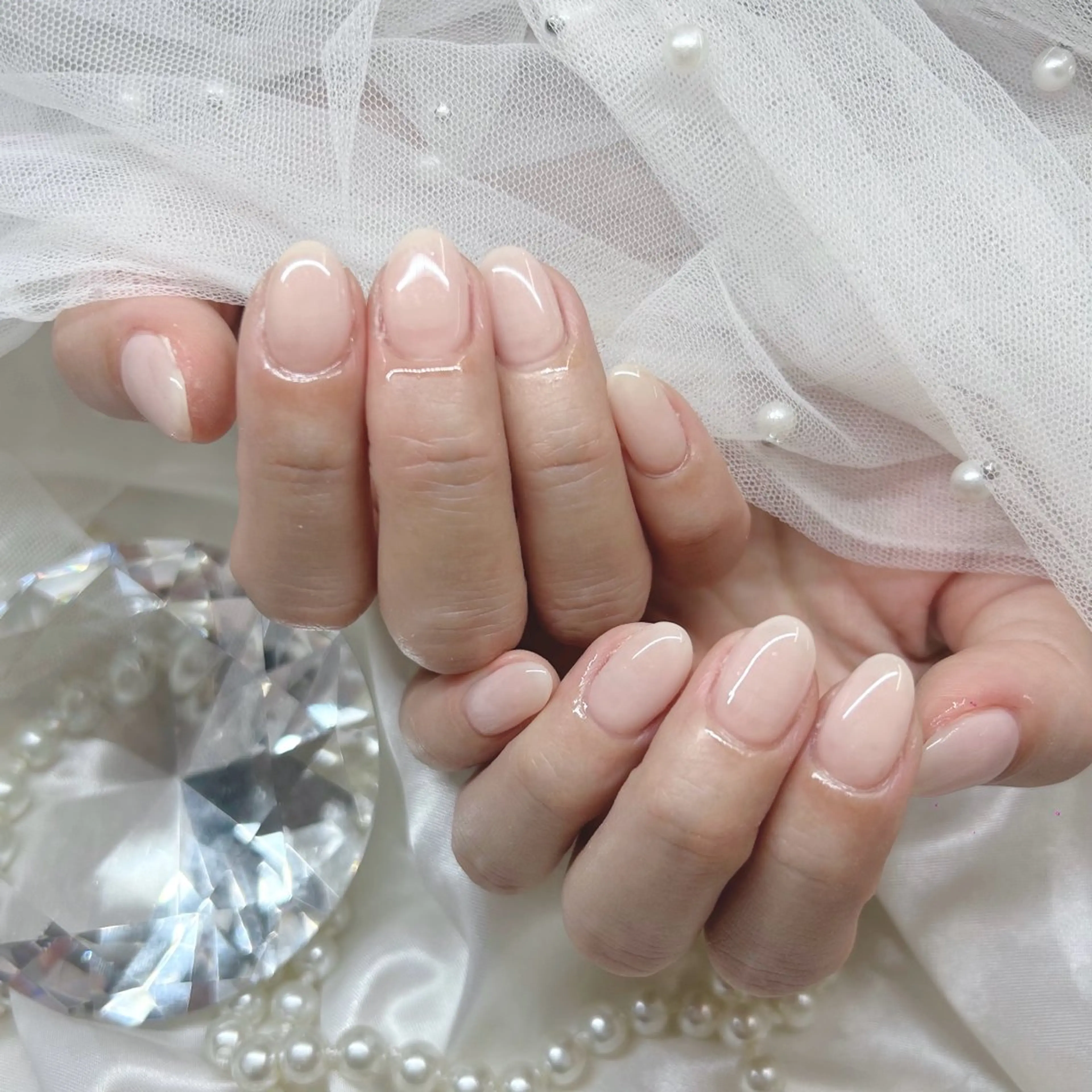 ショート ハンドネイル Nailsalon Angeのネイルデザイン