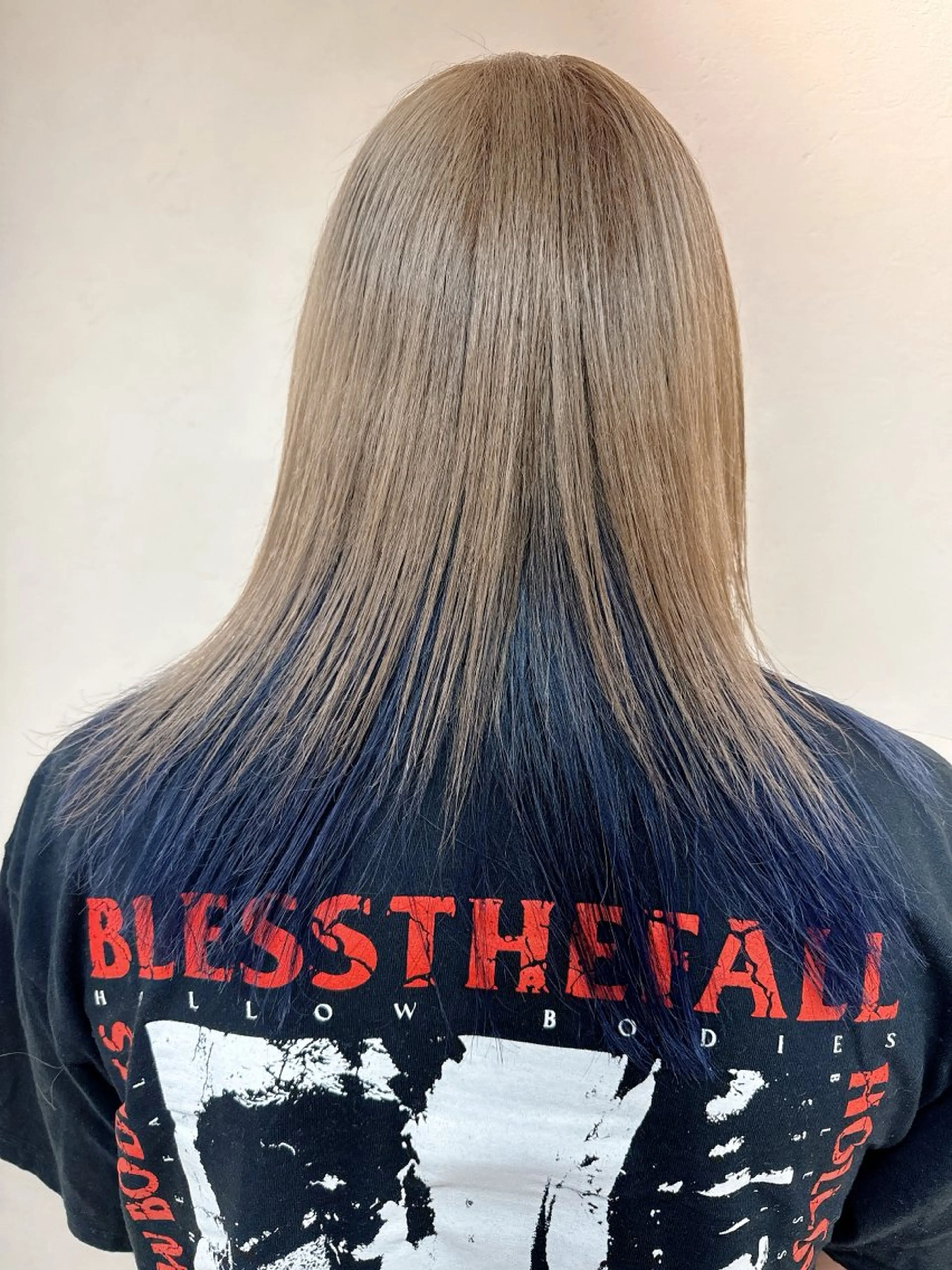 ロング カラー ダブルカラー インナーカラー 汐見 悠佑のヘアスタイル