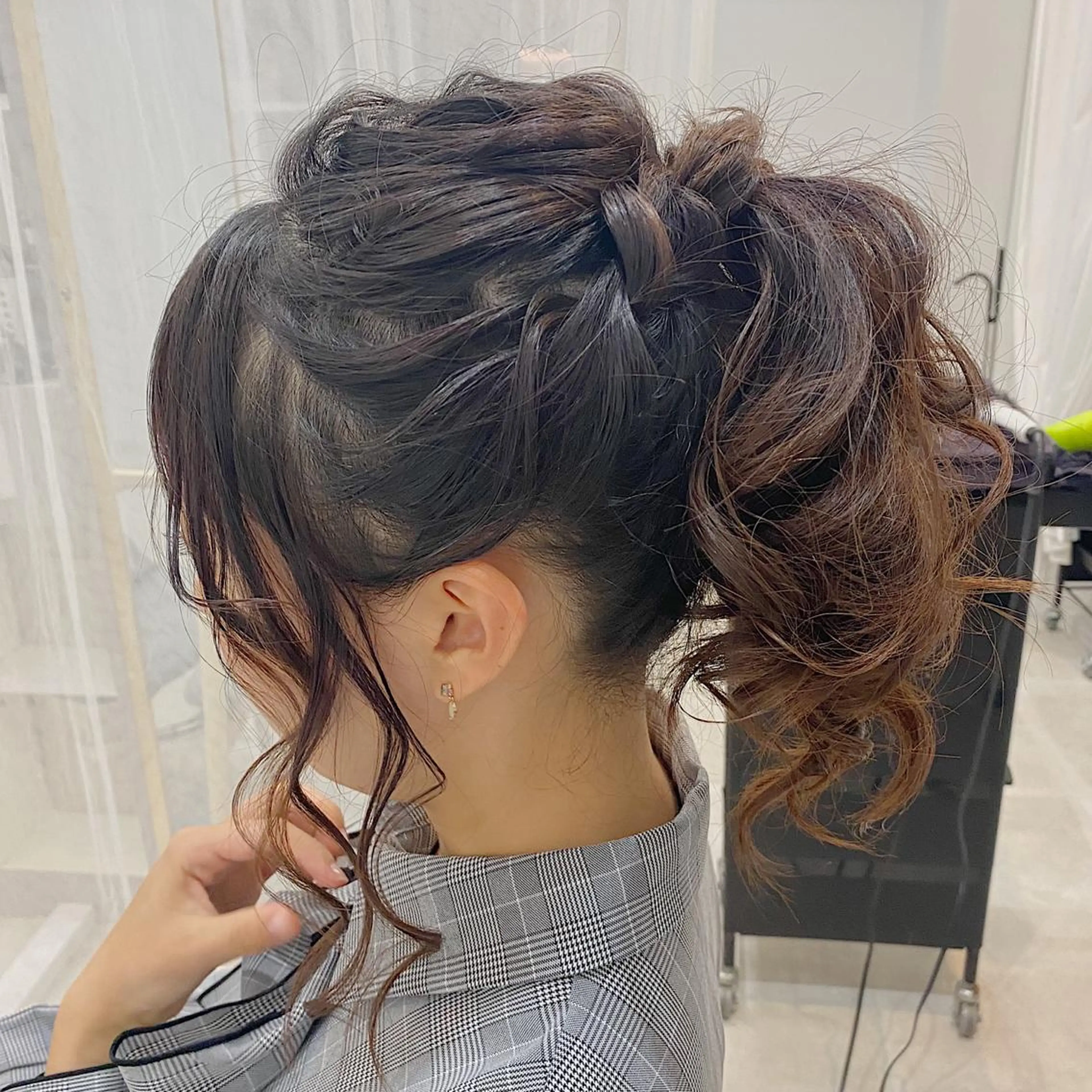 ヘアアレンジ いわい せよりのマツエク・マツパデザイン