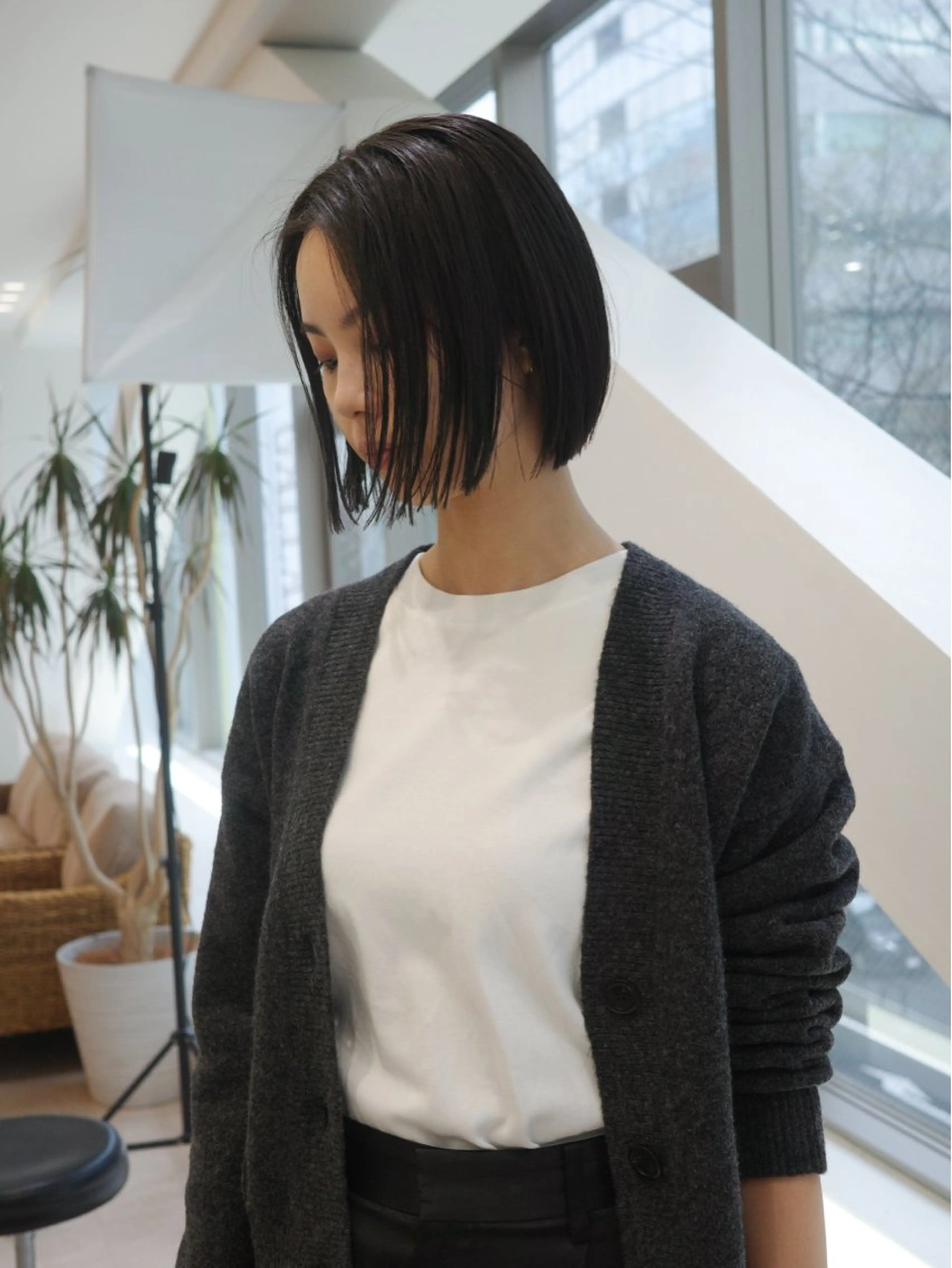 ショート カラー カット ヘアカラー トリートメント メンズヘア/レイヤー /ボブ山内春輝のヘアスタイル