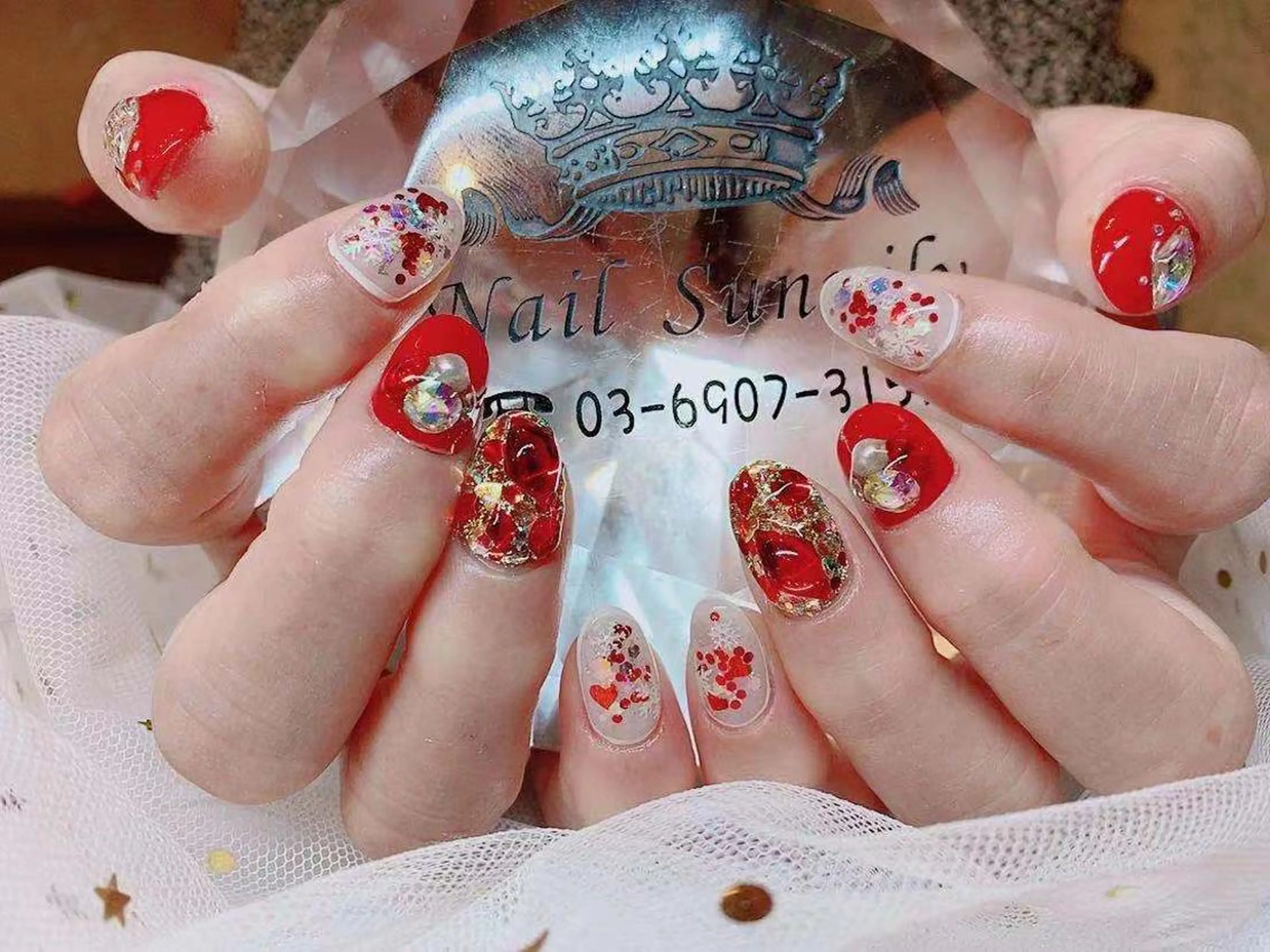 ネイル 長さだし専門店 M2　rikaのネイルデザイン