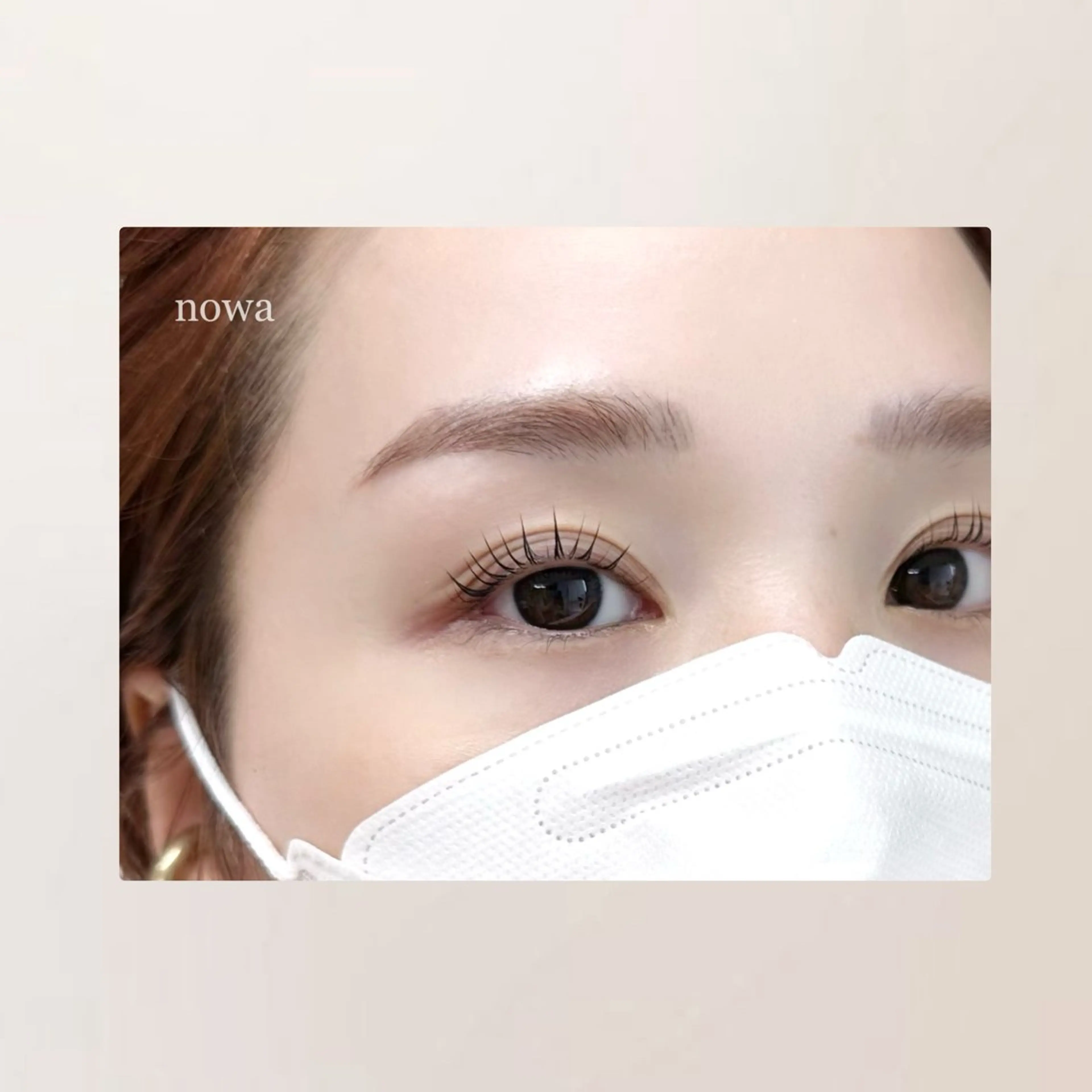 マツエク・マツパ nowa所属・《nowa》 mai まつげ/眉毛のマツエク・マツパデザイン