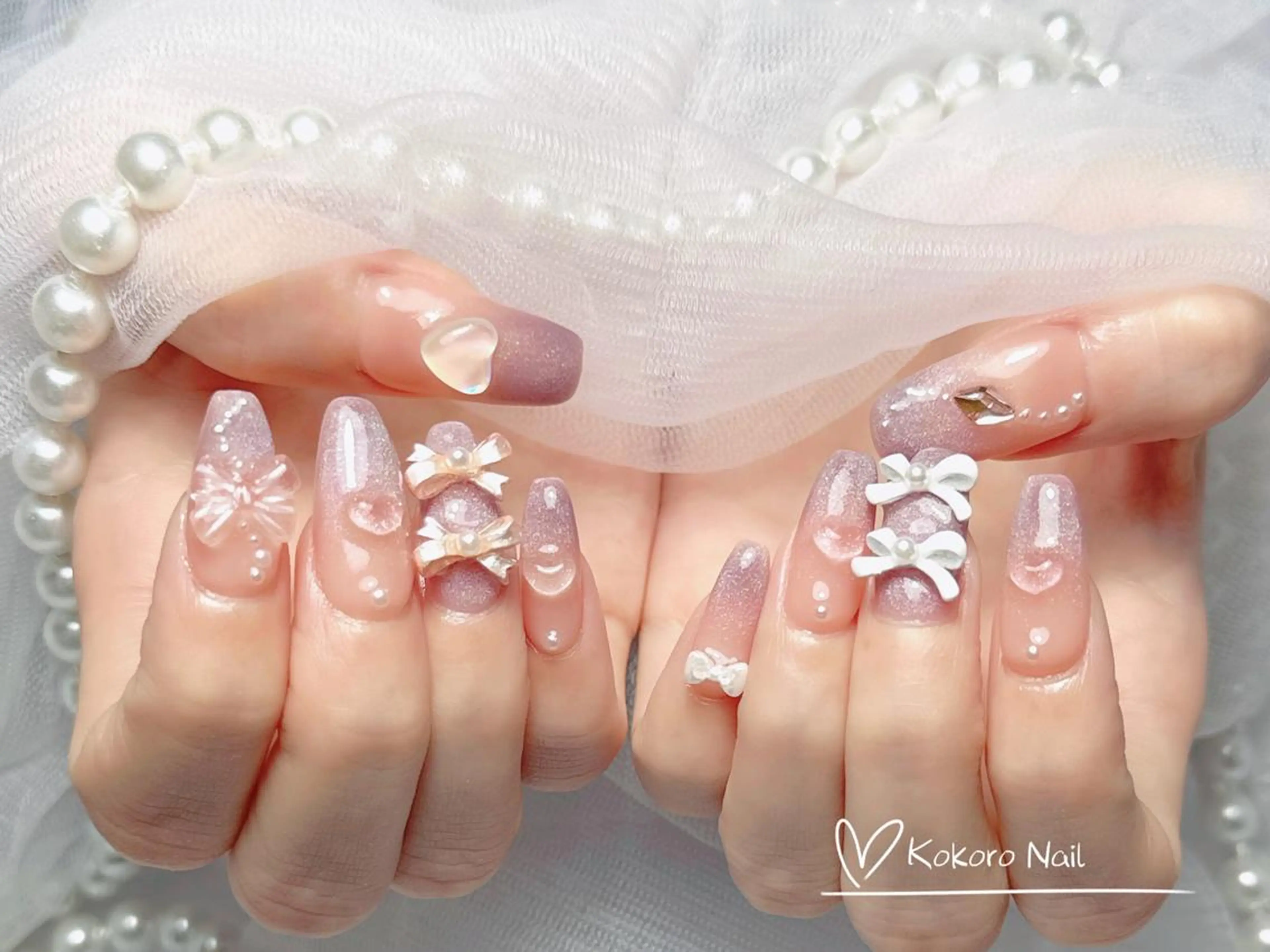 ネイル ハンドネイル ハンドケア 💗NA.YUKI NAIL💗のネイルデザイン