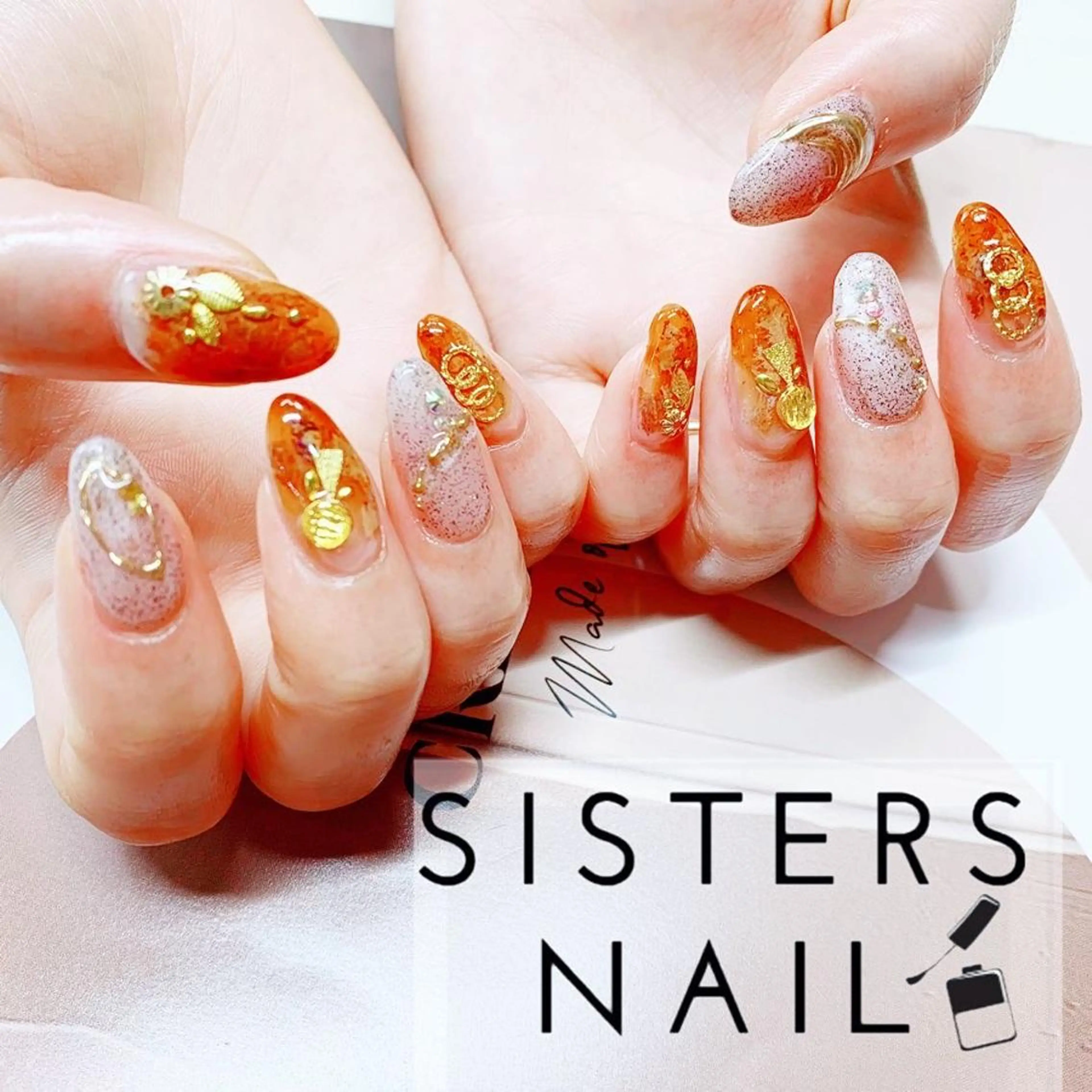 ネイル ハンドネイル ハンドケア sisters nail.fのネイルデザイン