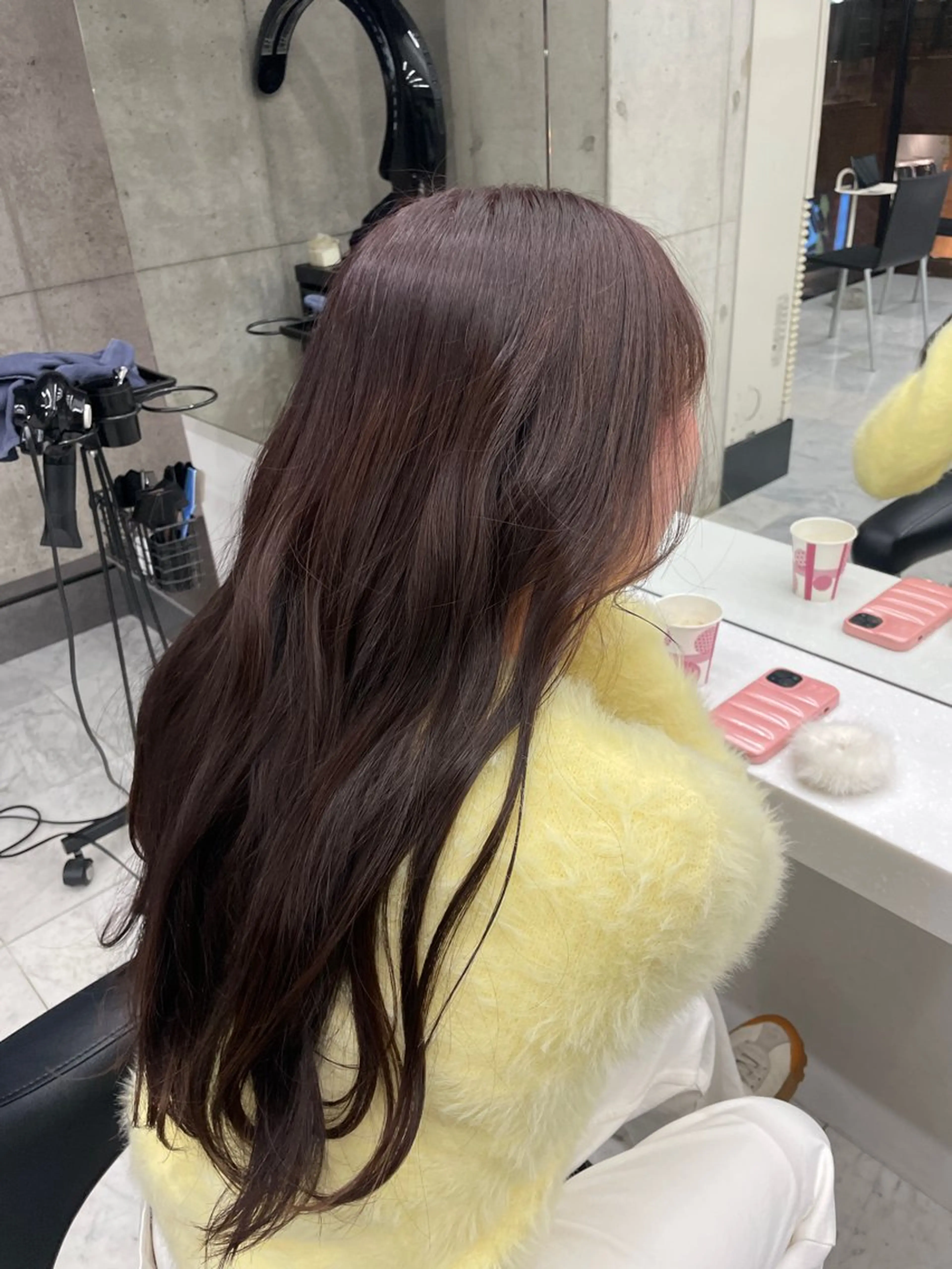 ロング カラー ヘアカラー 🎨ハイライト･ ハイトーン/近藤怜那のヘアスタイル