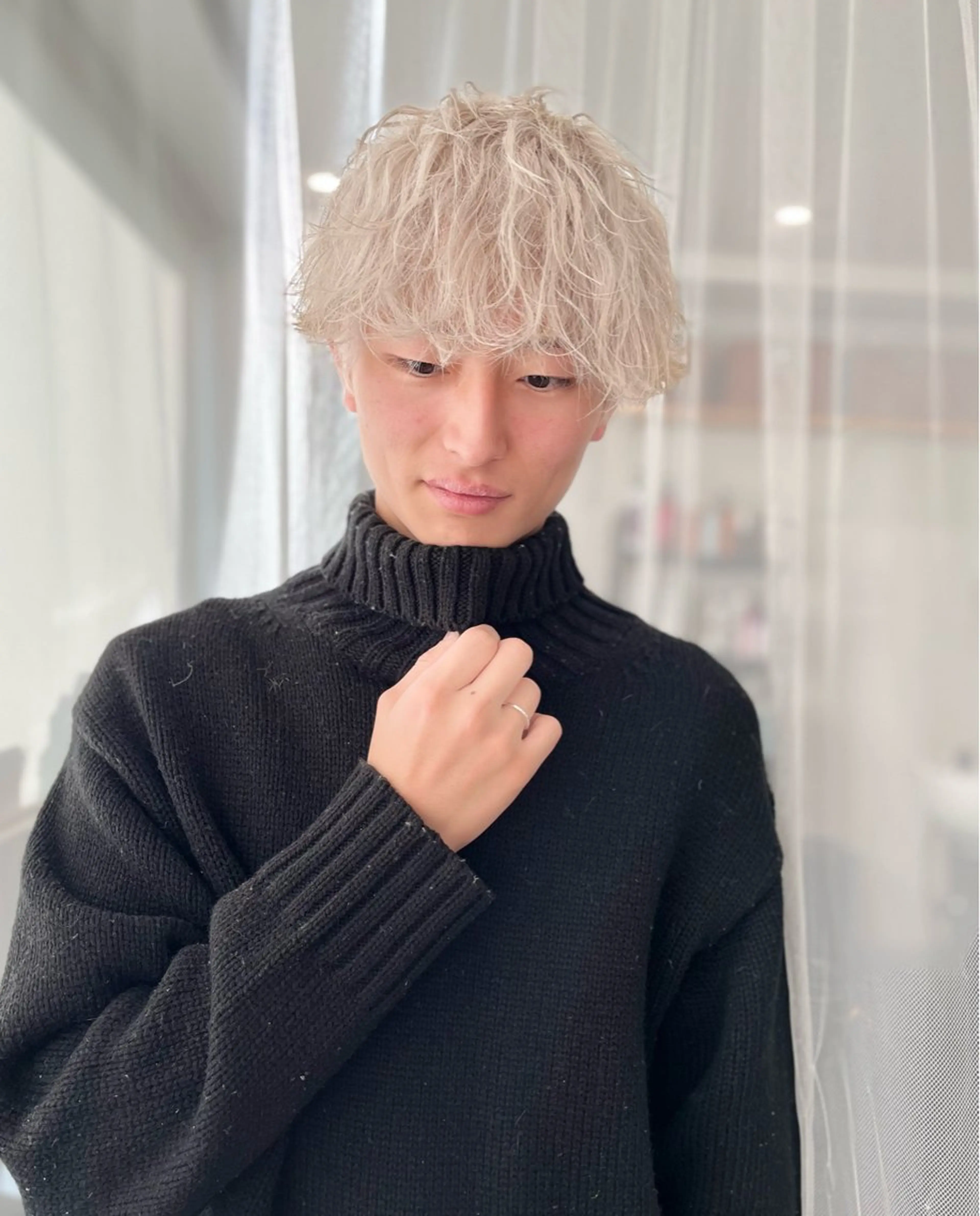 ショート カラー メンズ メンズ特化美容師/ NANA/中屋真之介のヘアスタイル