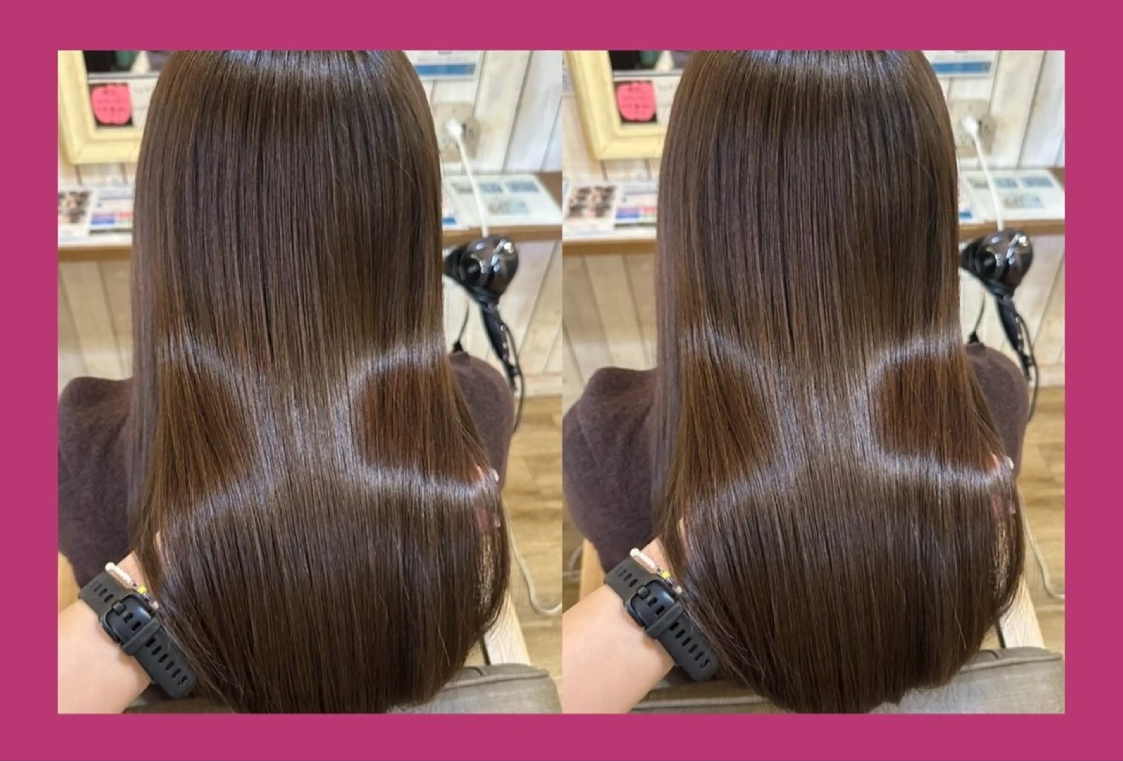 ロング カラー トリートメント カット ヘアカラー トリートメント 髪質改善/ハイトーン /茅ヶ崎/YUKAのヘアスタイル