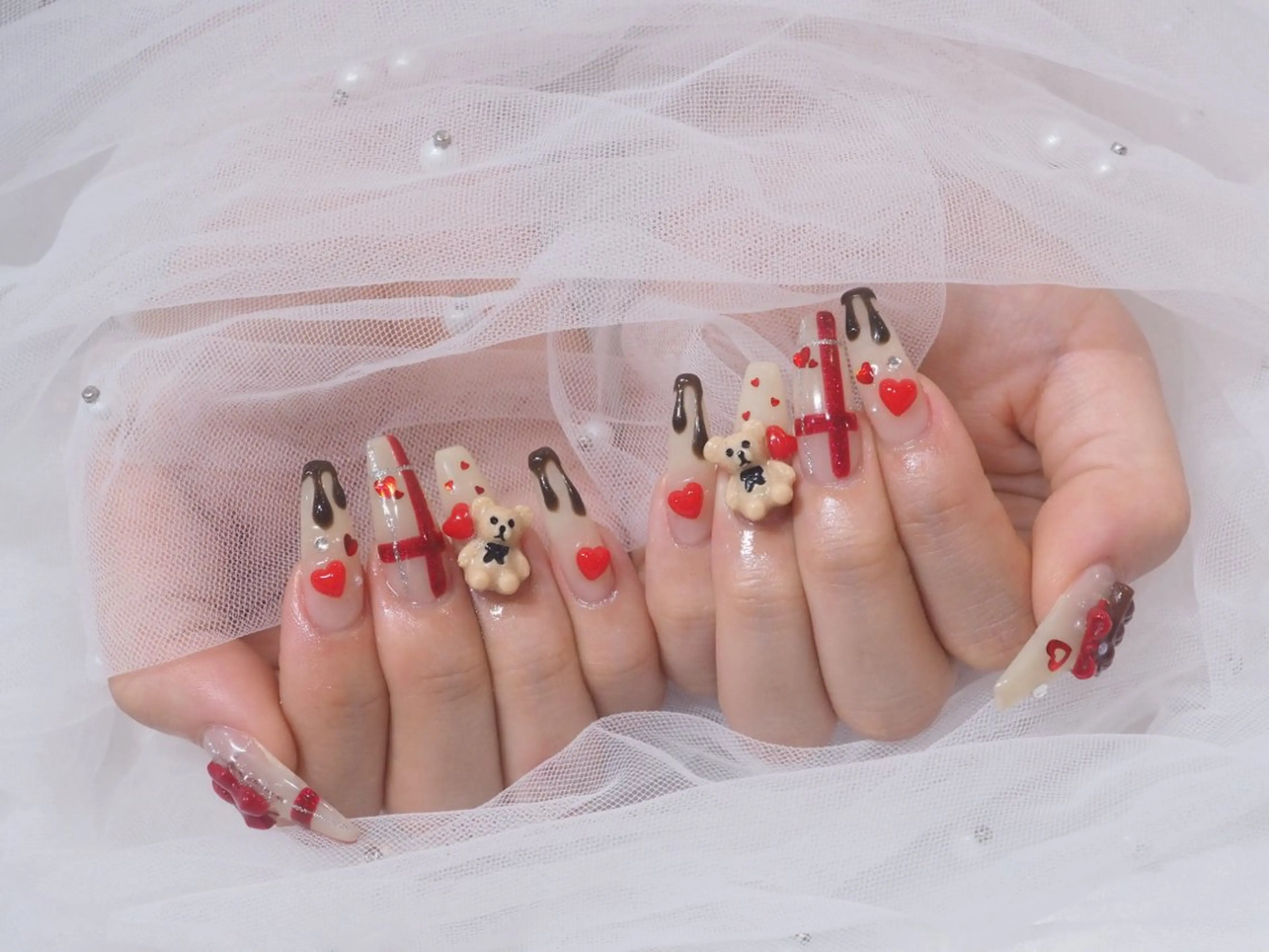 ネイル 福田 沙悠のネイルデザイン