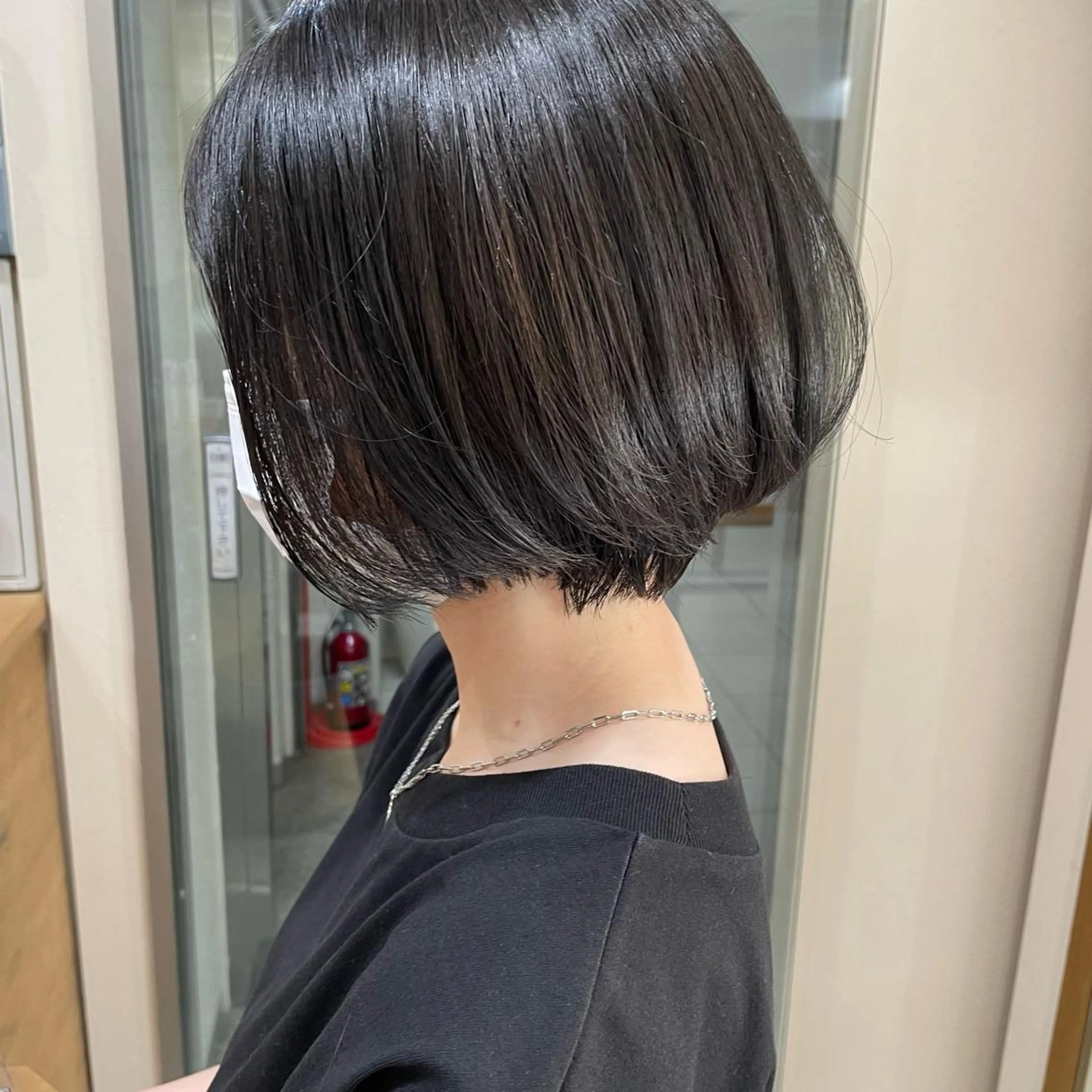 ショート 巻けるケア縮毛矯正✨ ケアカラー✨山下のヘアスタイル