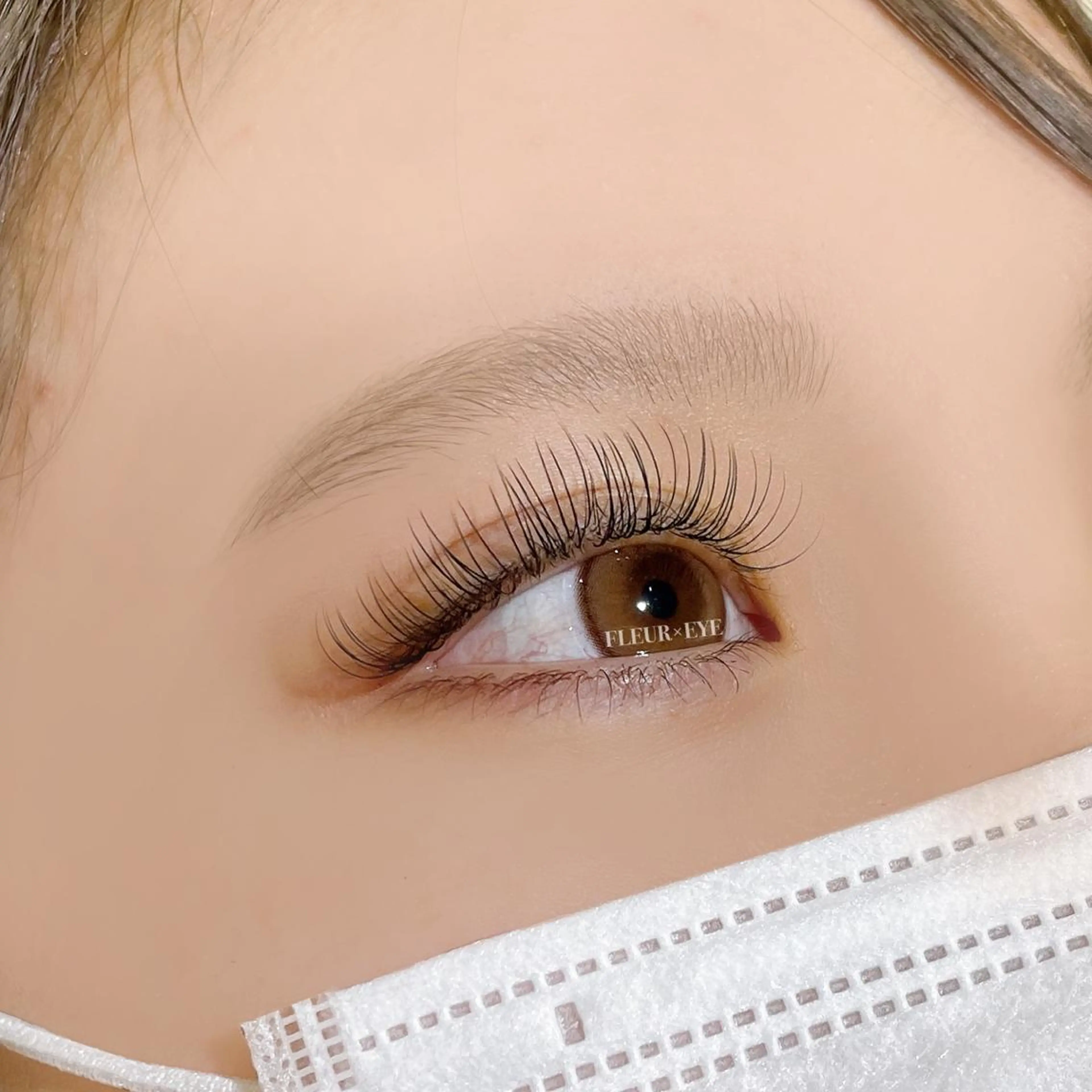 マツエク・マツパ フラットラッシュ Eyelash io / Omiのマツエク・マツパデザイン