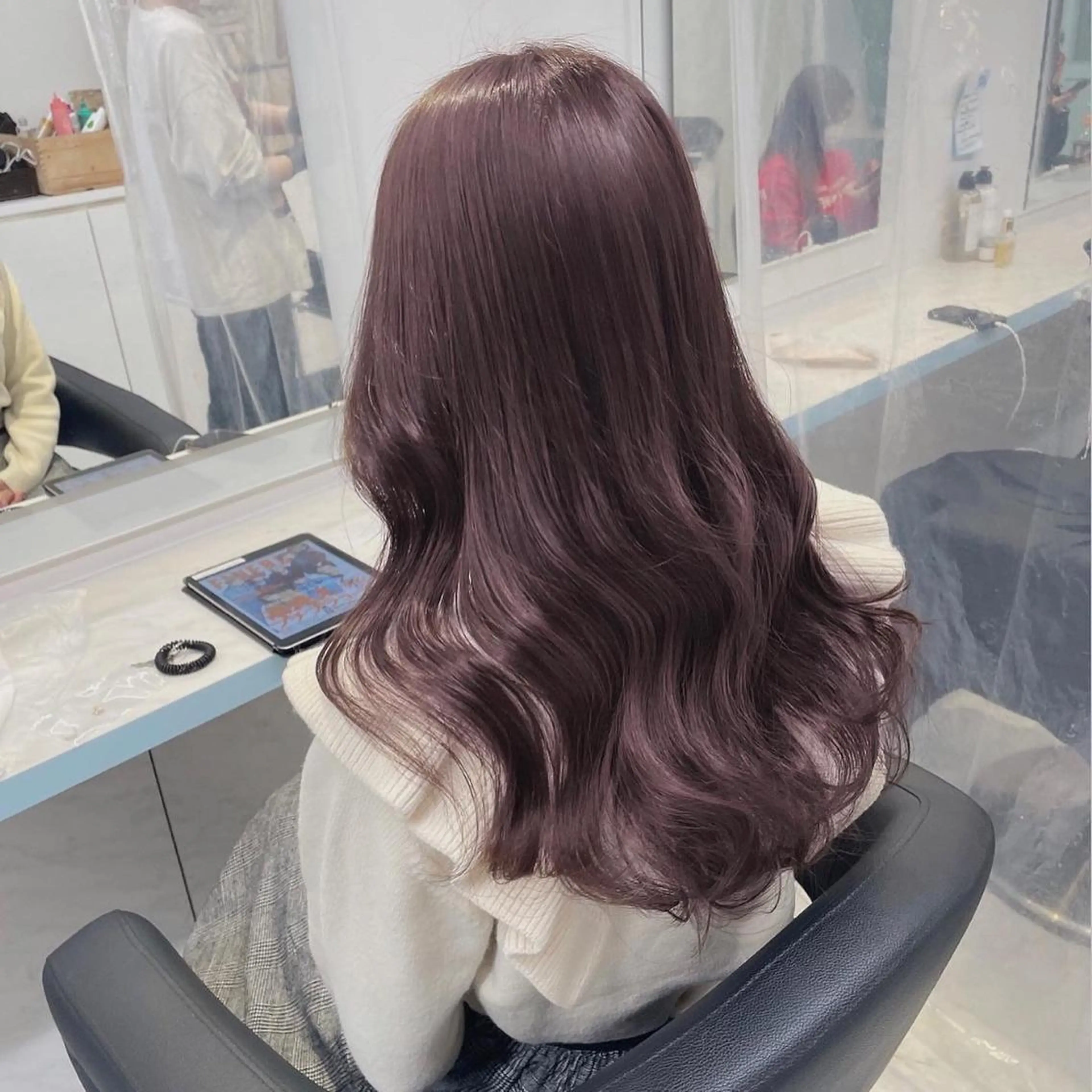 ロング ヘアカラー 髪質改善/ハイトーン /新宿/Takutoのヘアスタイル