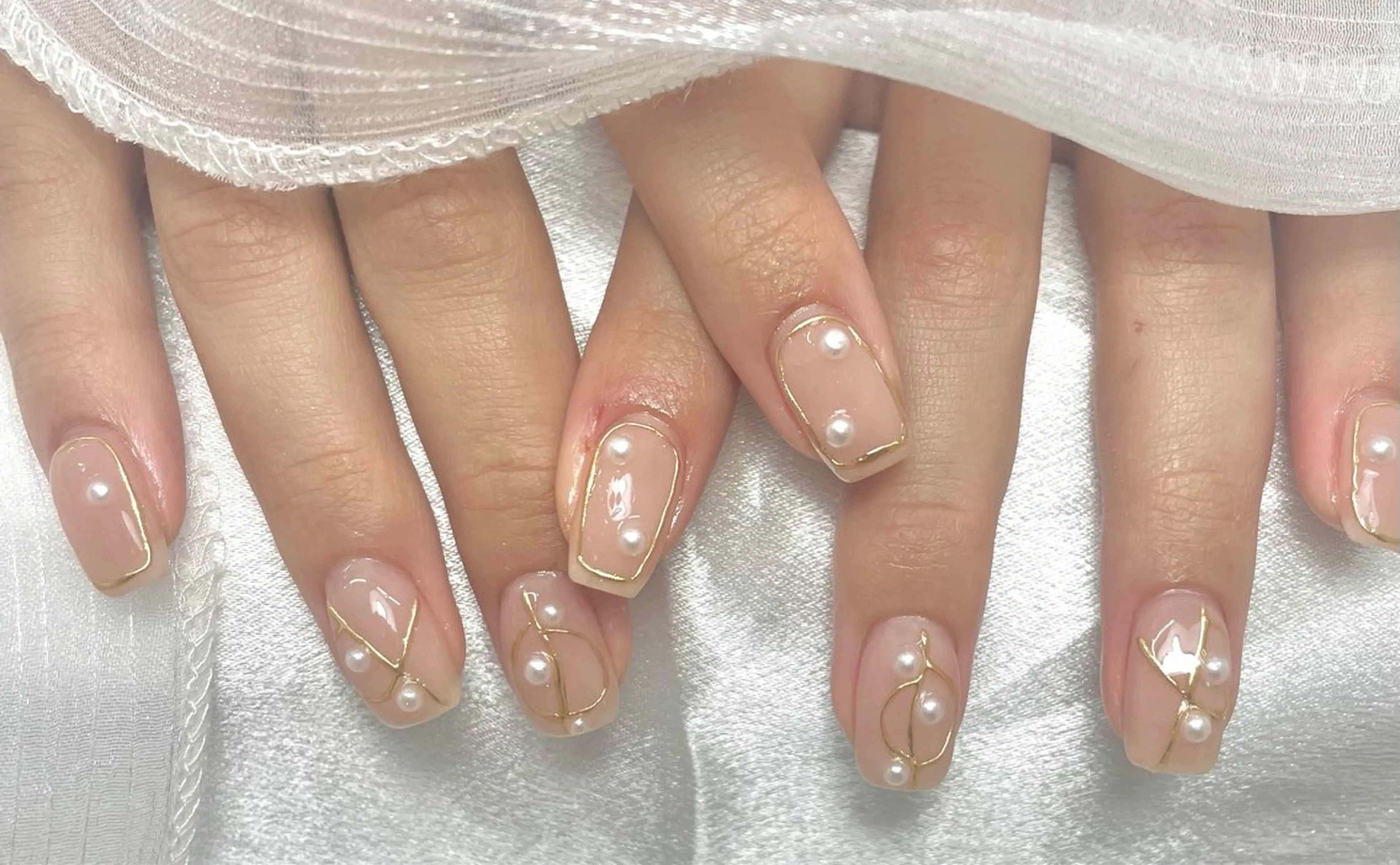 ネイル 持ち込み 夏 目のネイルデザイン