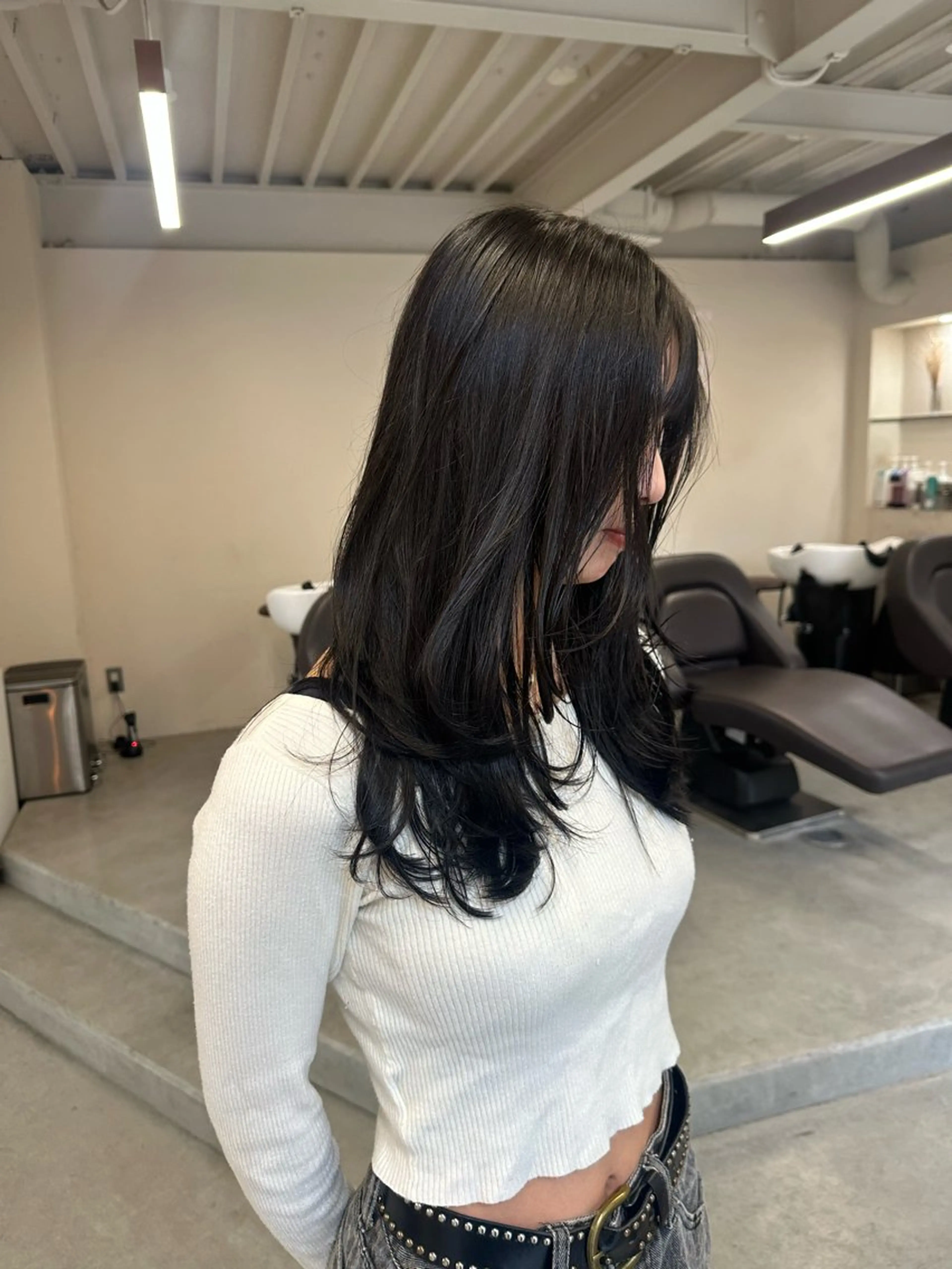 ロング カット ヘアカラー トリートメント ❄️中川 慎之介❄️のヘアスタイル