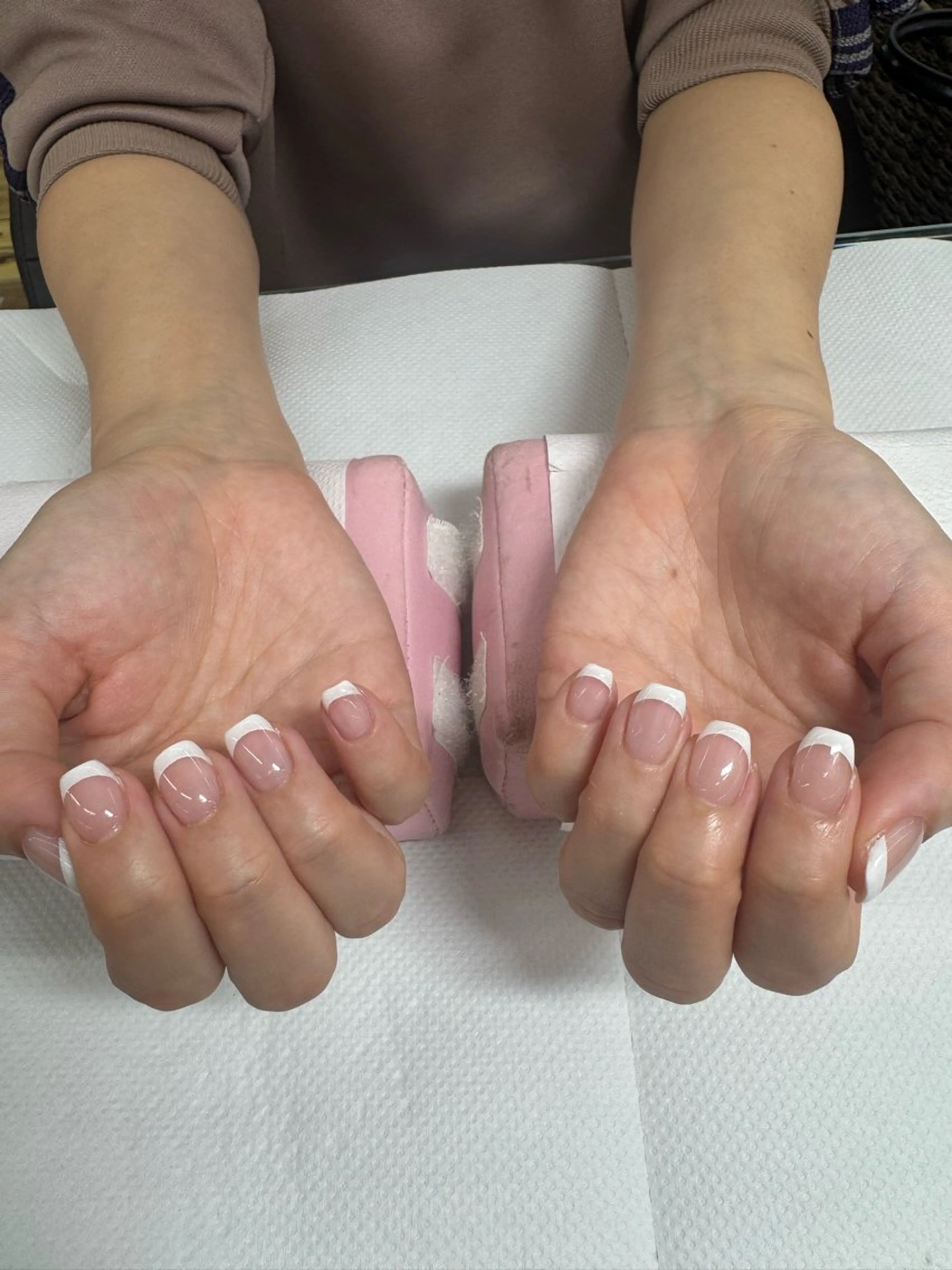 ネイル フレンチネイル ハンドネイル 【MAXKELLY】 Shiotaのネイルデザイン