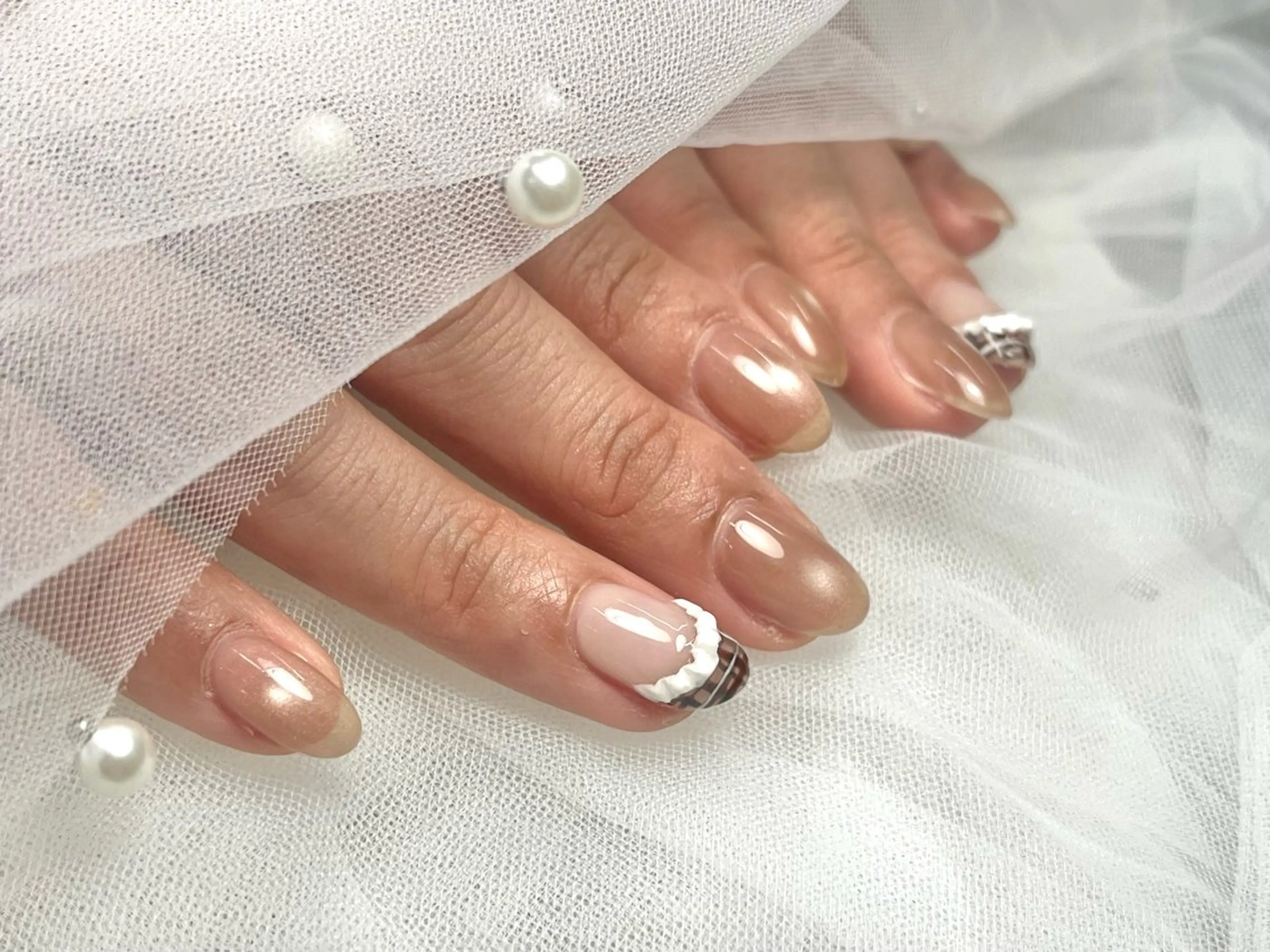 ネイル アートネイル キラキラネイル 韓国ネイル マグネットネイル オフィスネイル ハンドネイル ToliyDeliy Mayuのネイルデザイン