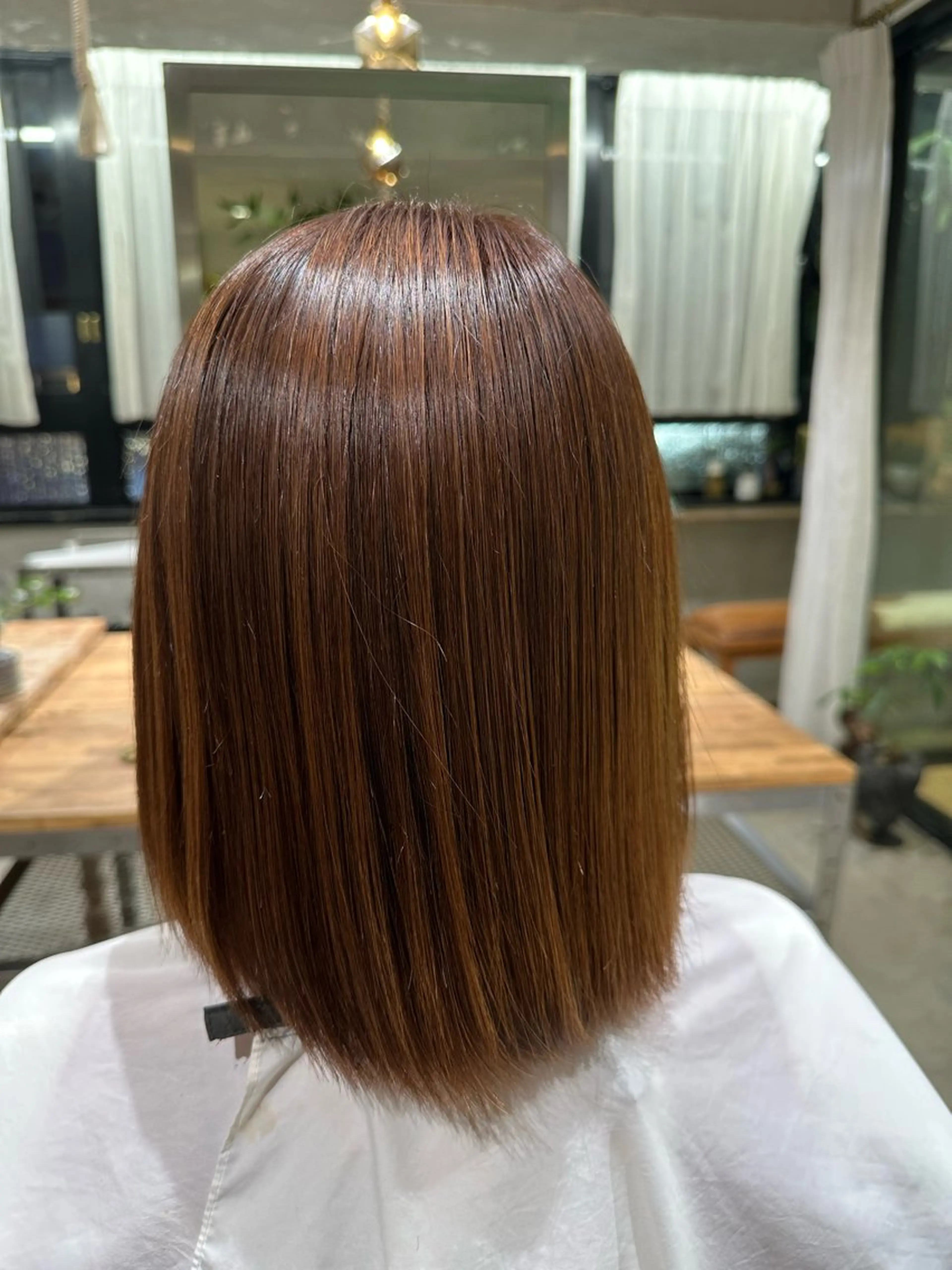 カラー 盛影 幹のヘアスタイル