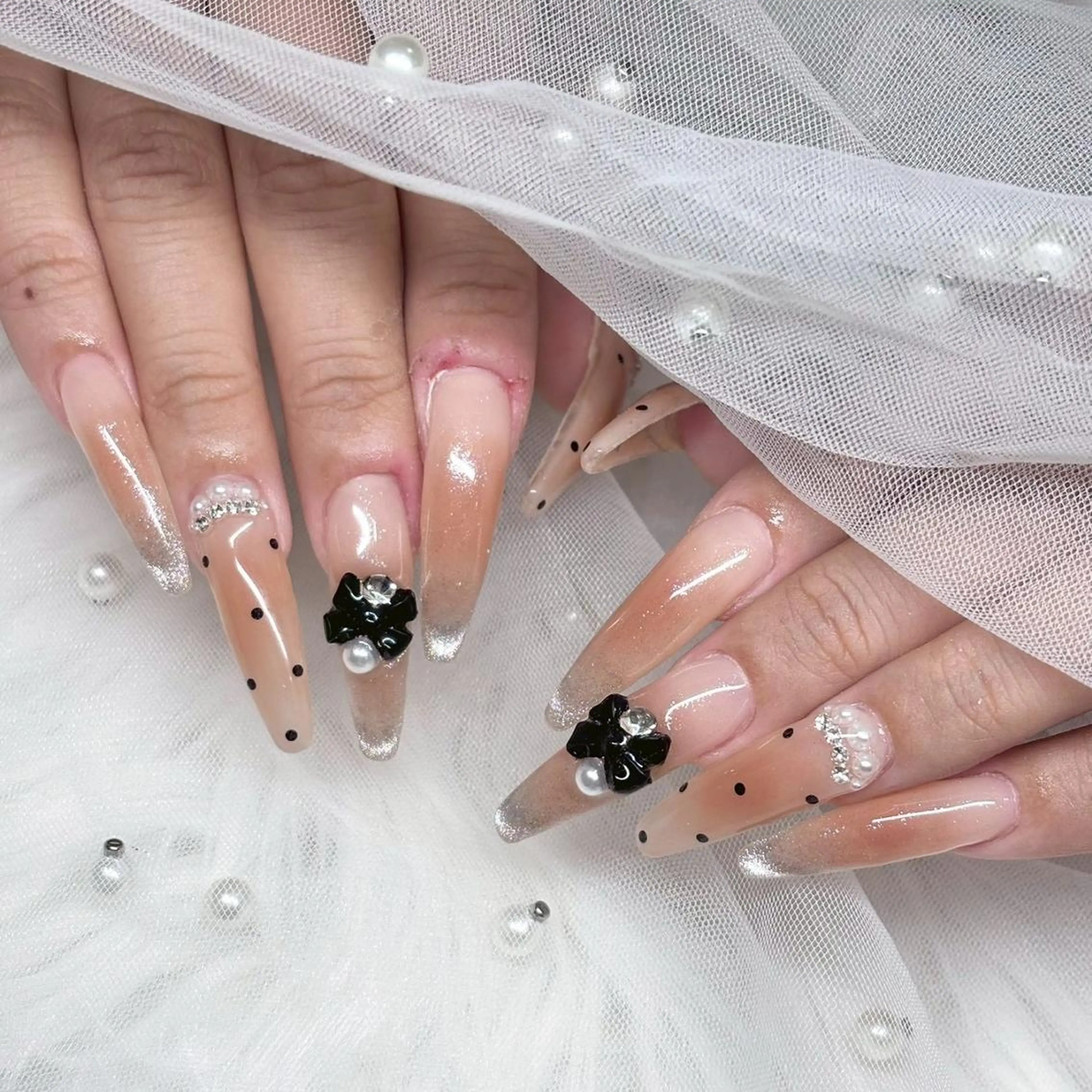 ロング ハンドネイル mY... SAYAKAのネイルデザイン