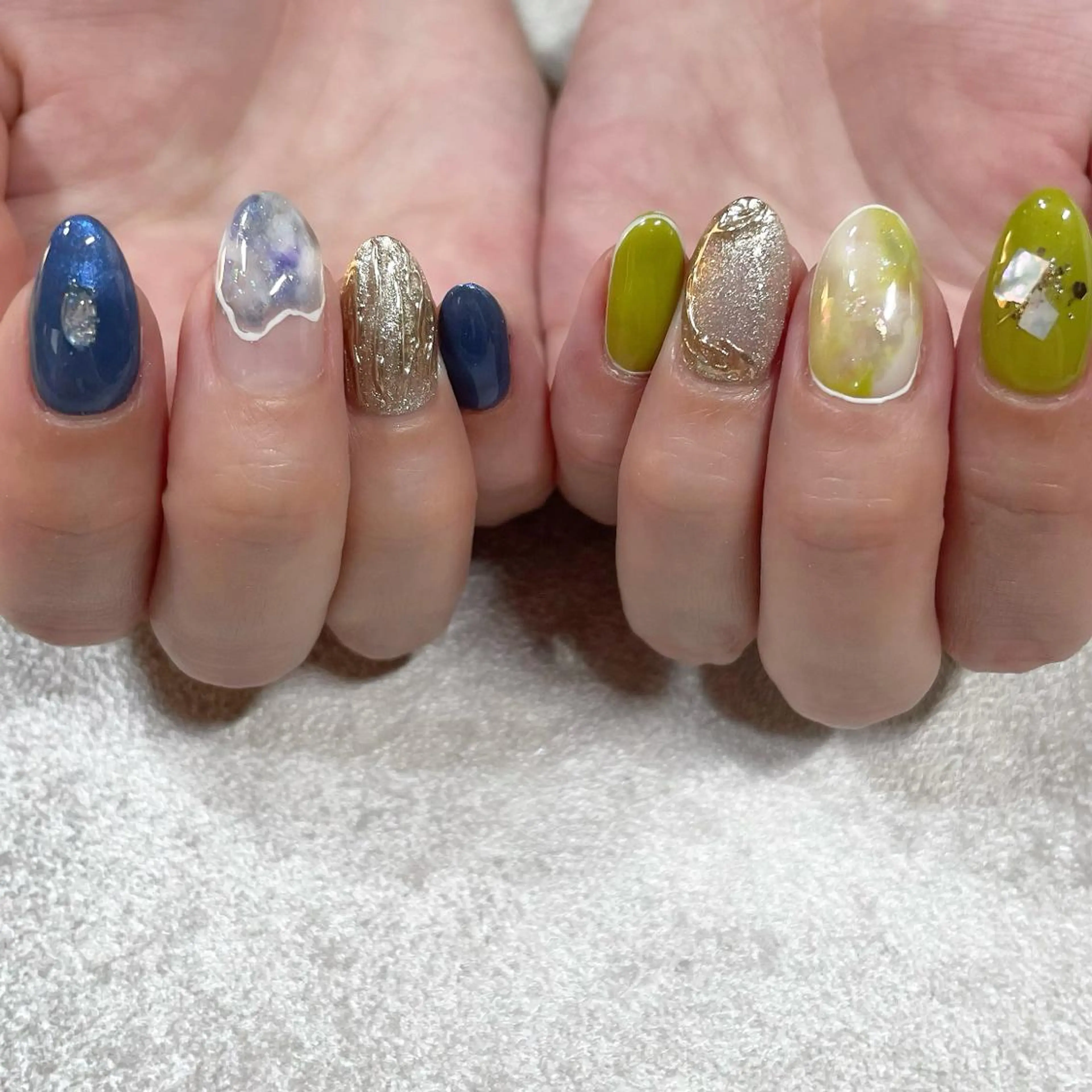 ネイル ジェルネイル 東 千夏のネイルデザイン