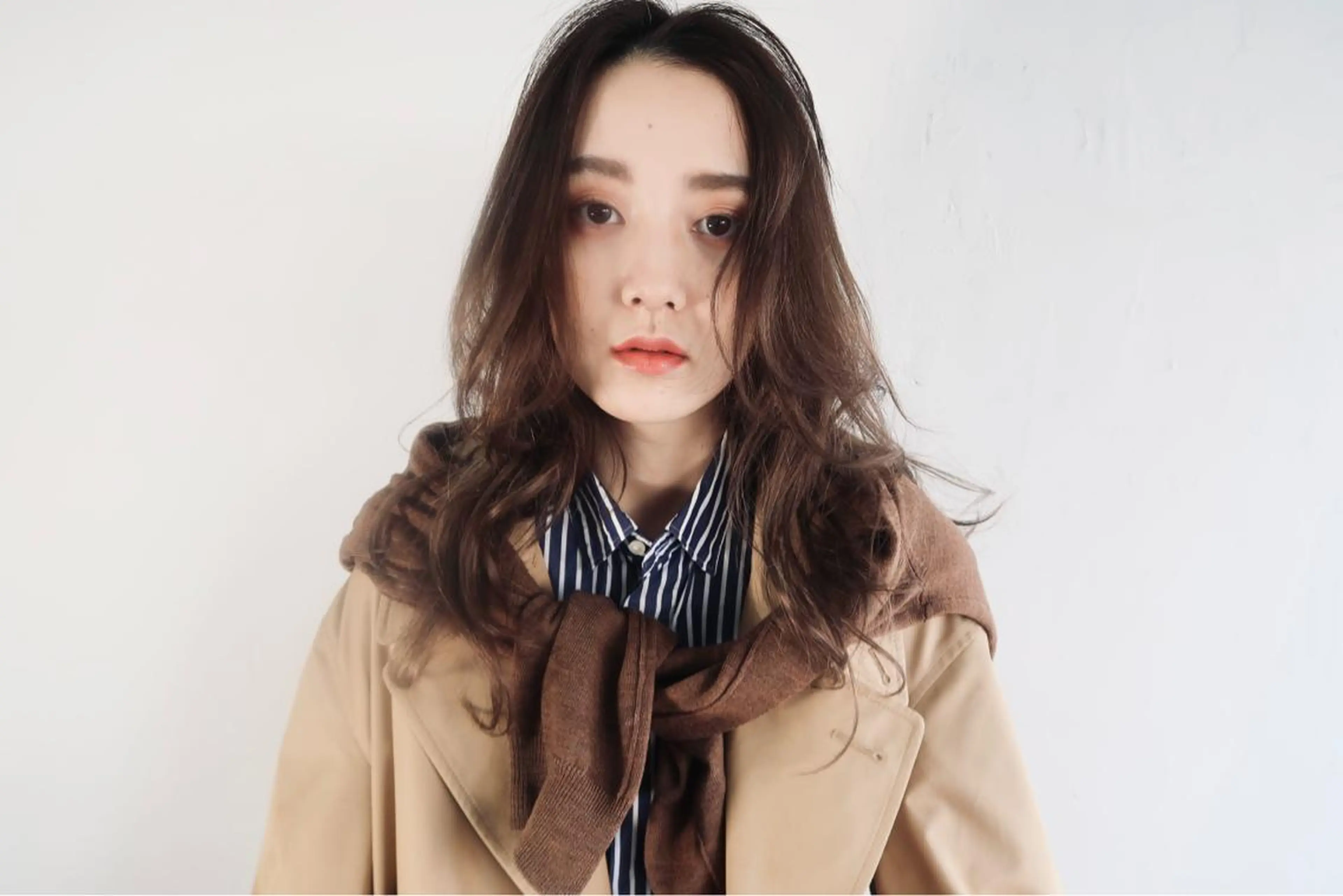 セミロング 西尾 隆介のヘアスタイル