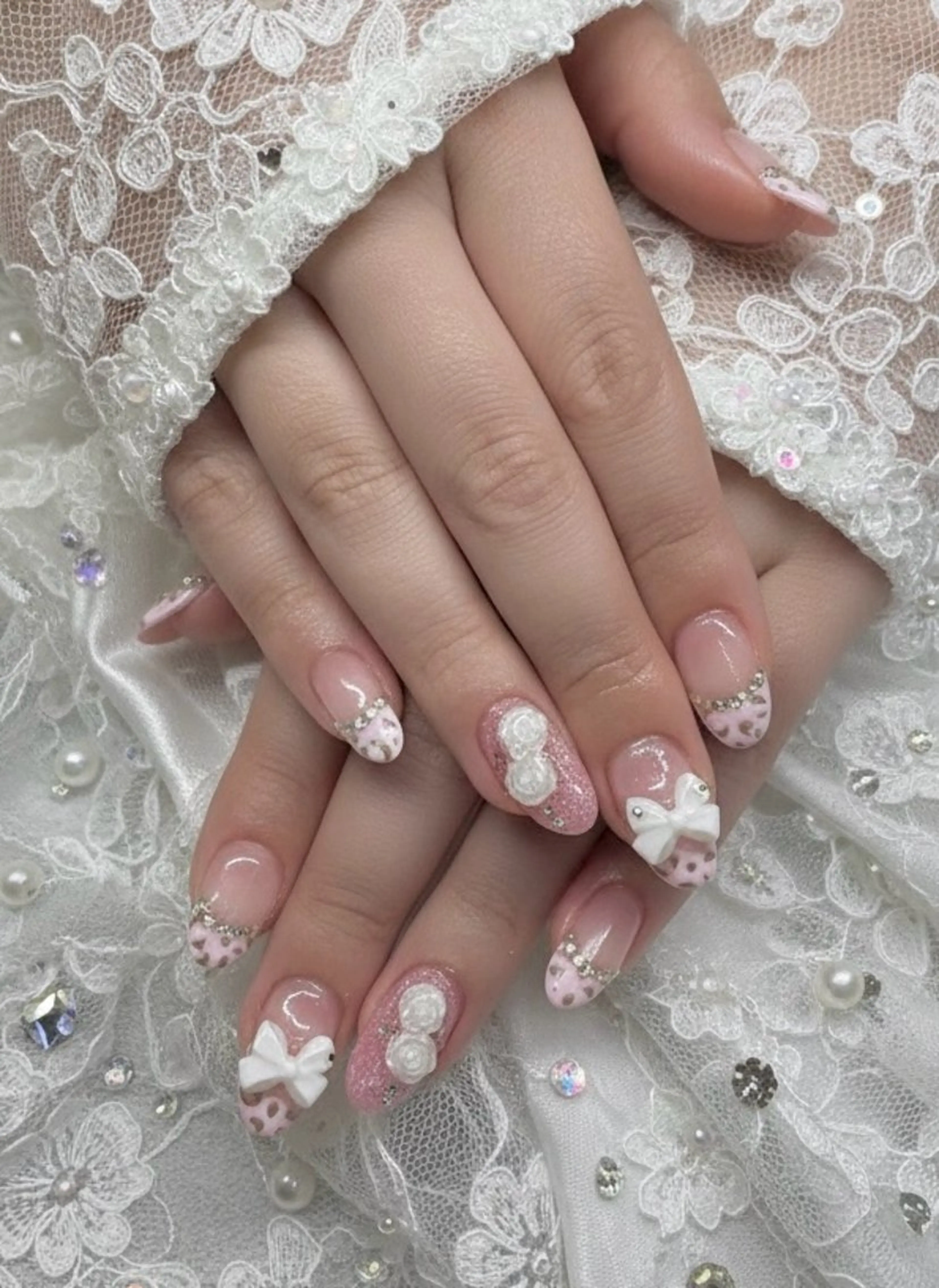 ネイル 長さ出し フレンチネイル 韓国ネイル ロングネイル メンズネイル ハンドネイル TUNEHA堂 矢場町栄5丁目のネイルデザイン